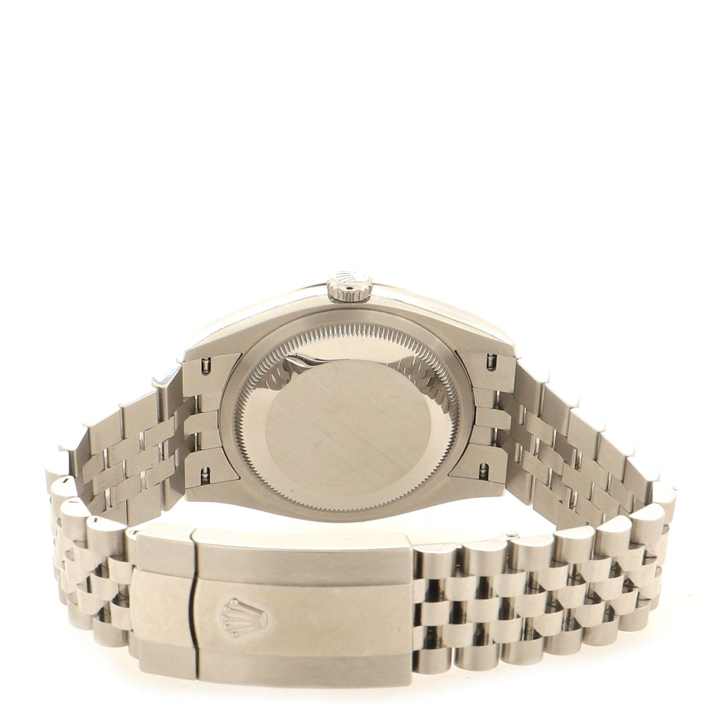 Oyster Perpetual Datejust Automatic Watch Stainless Steel and White Gold with Diamond VI and IX Numerals 36