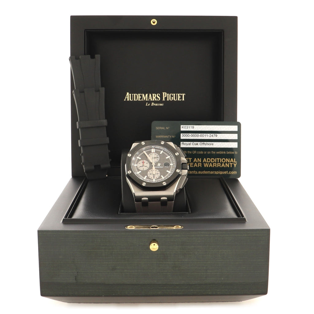 Royal Oak Offshore Chronograph Automatic Watch Titanium and Rubber 44