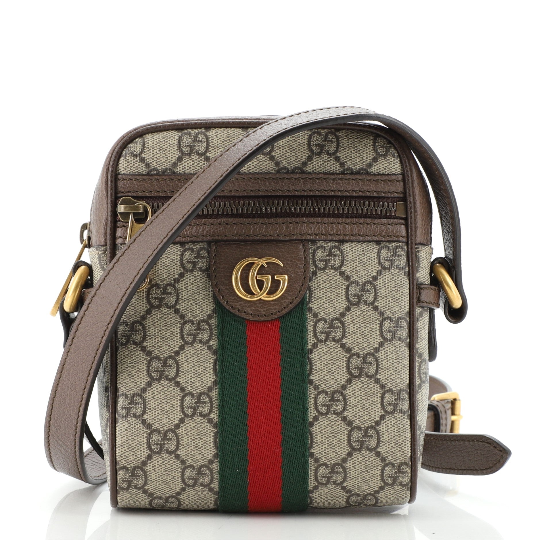 Ophidia Messenger Bag GG Coated Canvas Mini