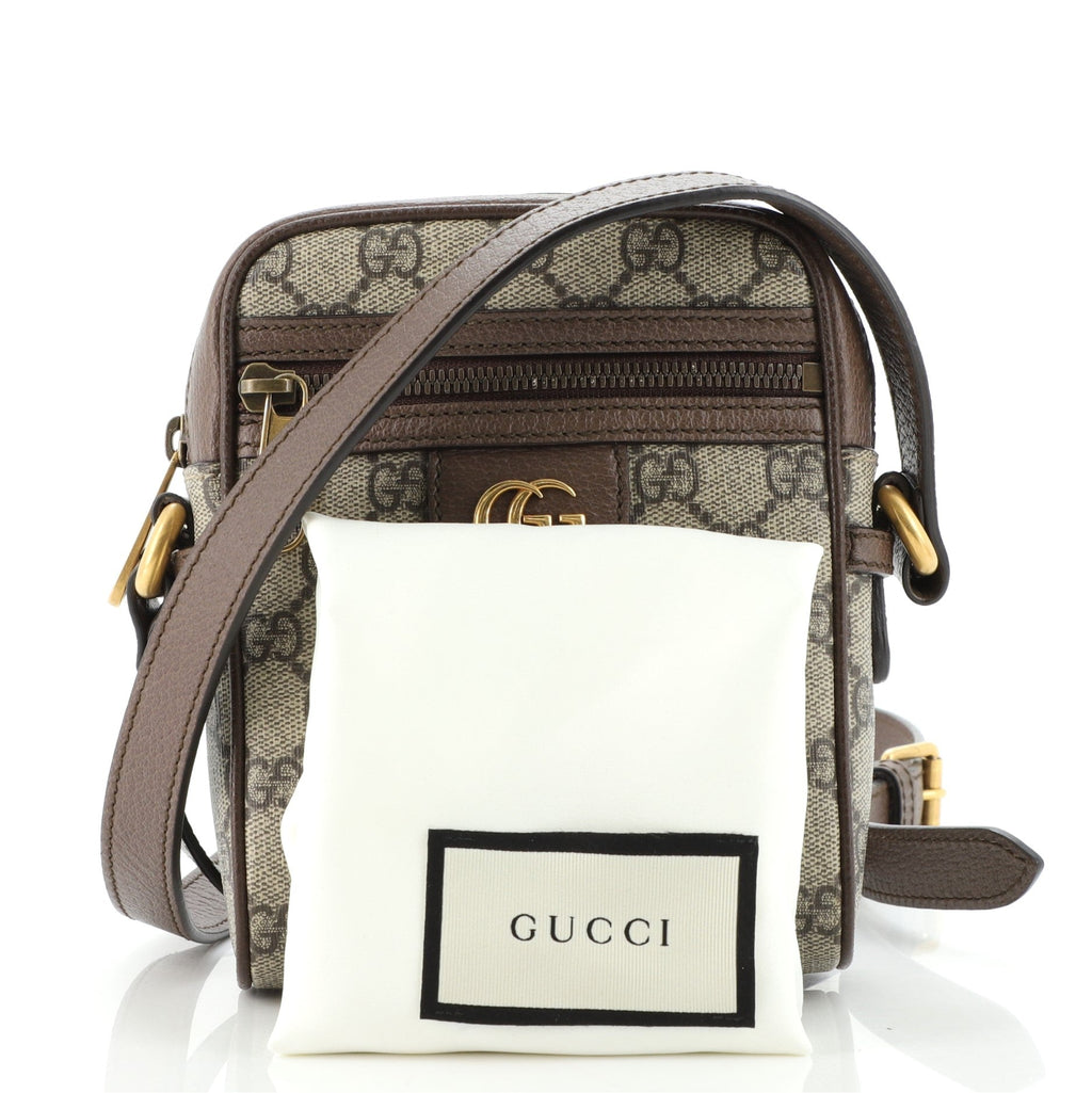 Ophidia Messenger Bag GG Coated Canvas Mini