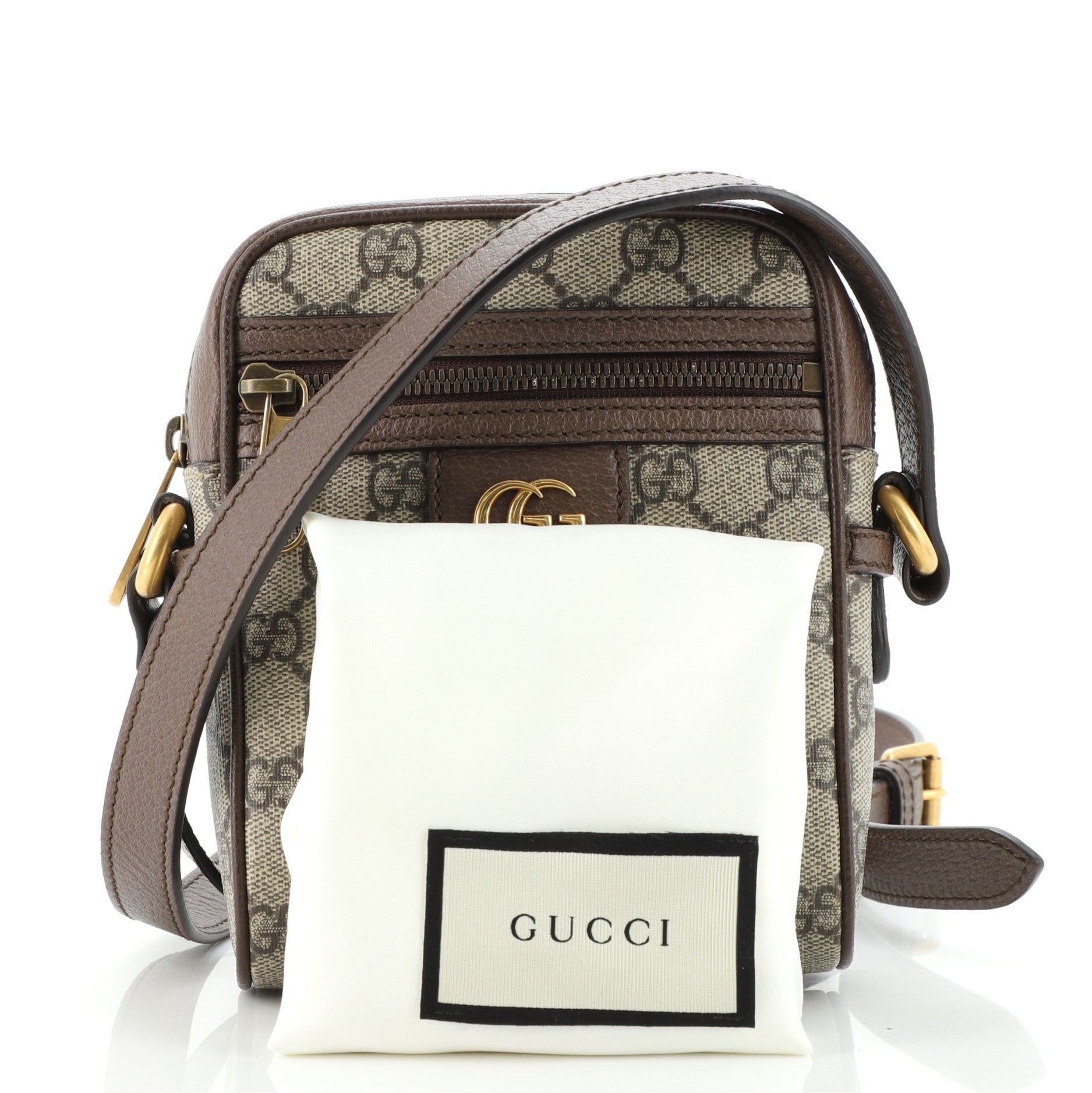 Ophidia Messenger Bag GG Coated Canvas Mini