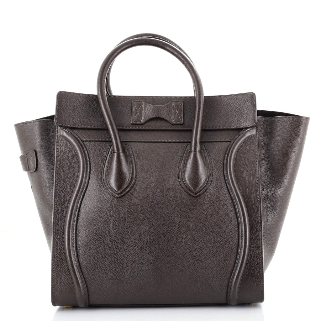 Luggage Bag Grainy Leather Mini