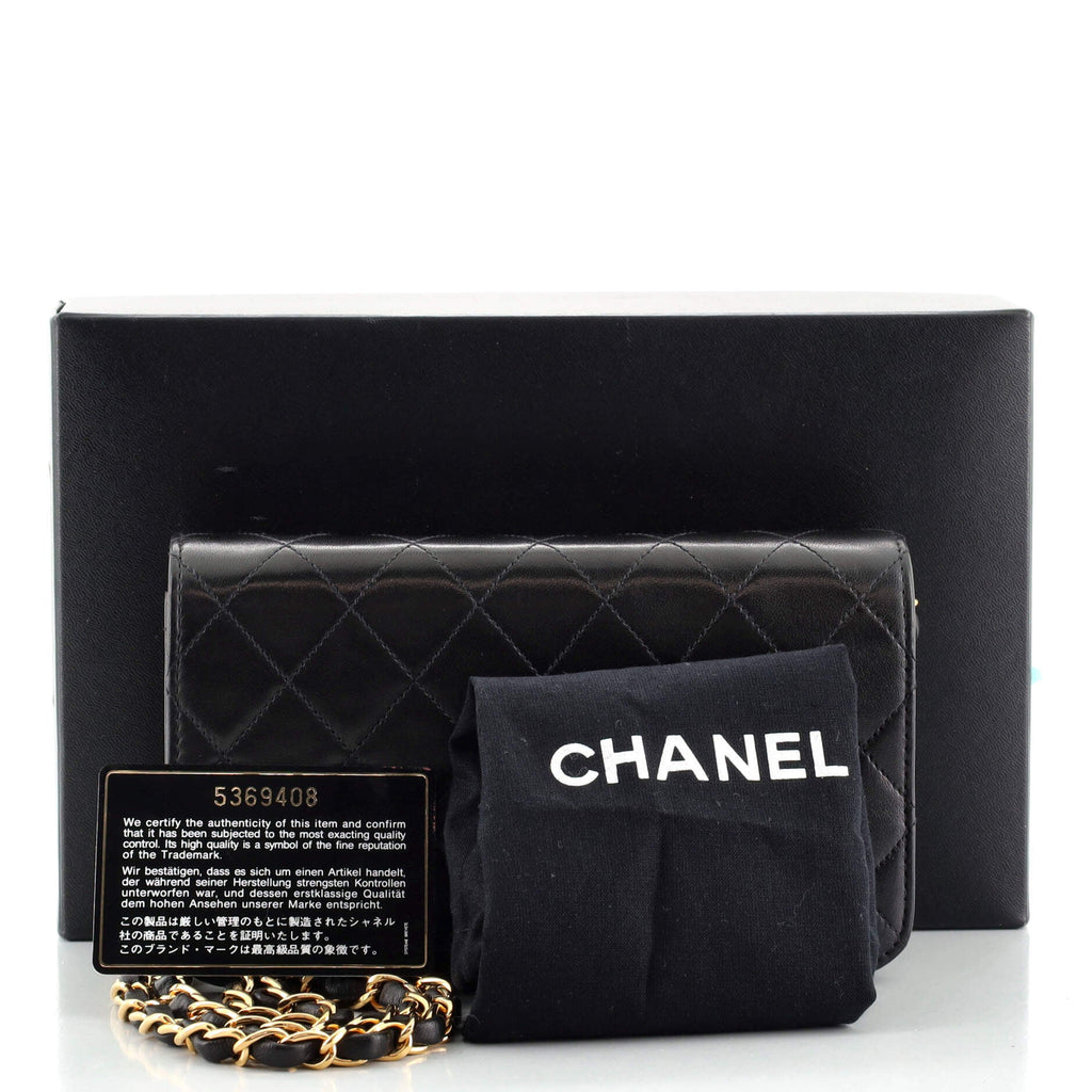 Vintage Full Flap Bag Quilted Lambskin Mini