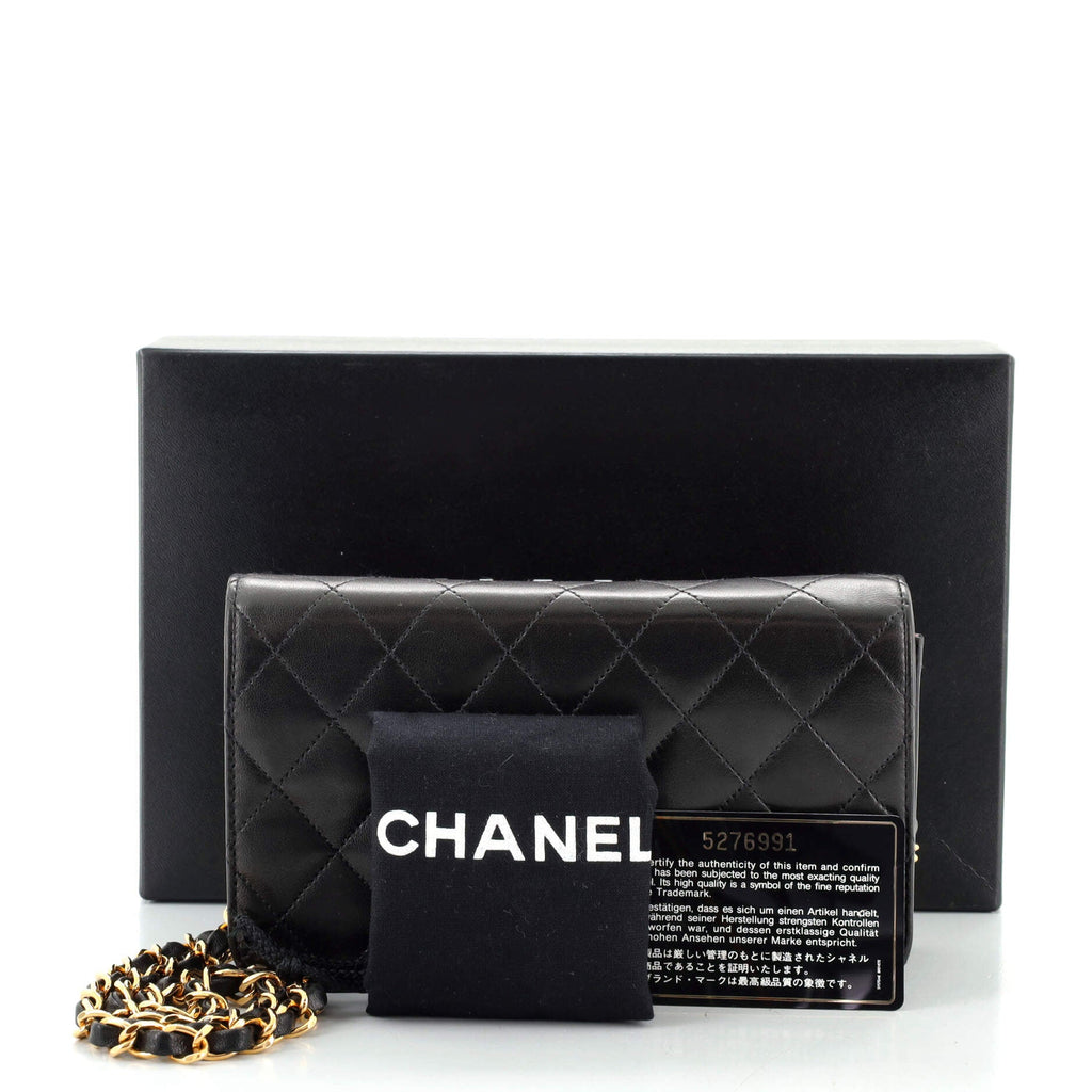 Vintage Full Flap Bag Quilted Lambskin Mini