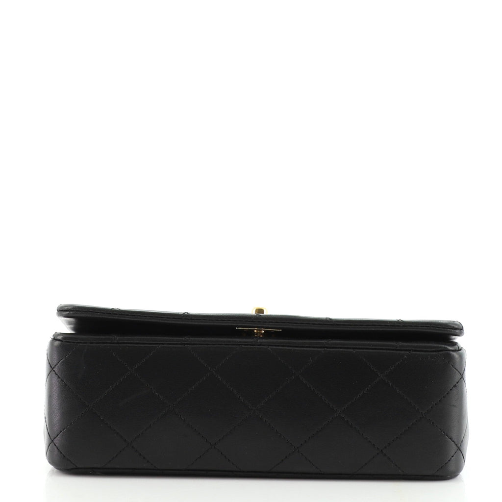 Vintage Full Flap Bag Quilted Lambskin Mini