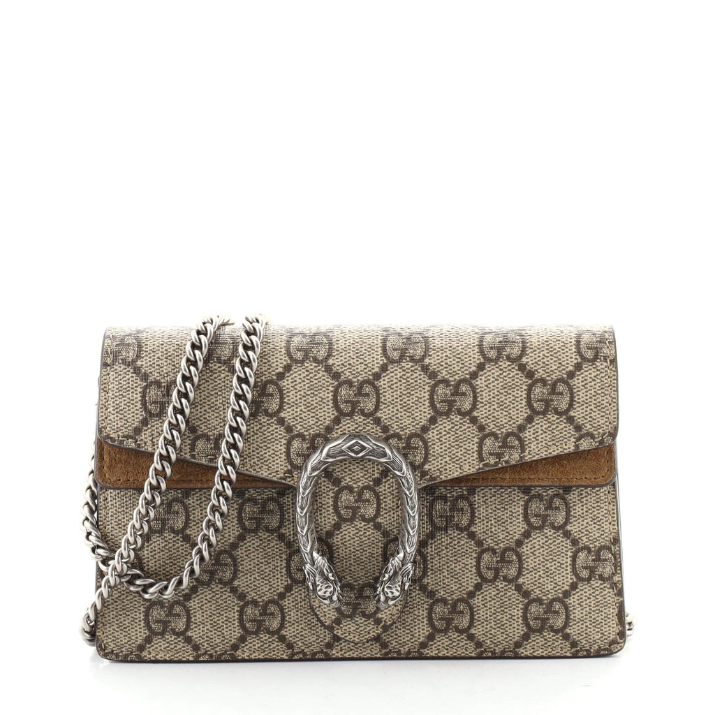 Dionysus Bag GG Coated Canvas Super Mini