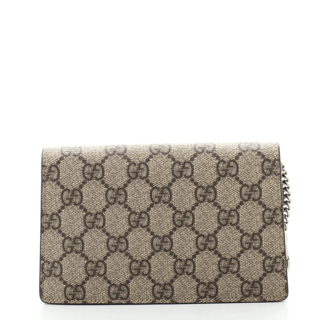 Dionysus Bag GG Coated Canvas Super Mini