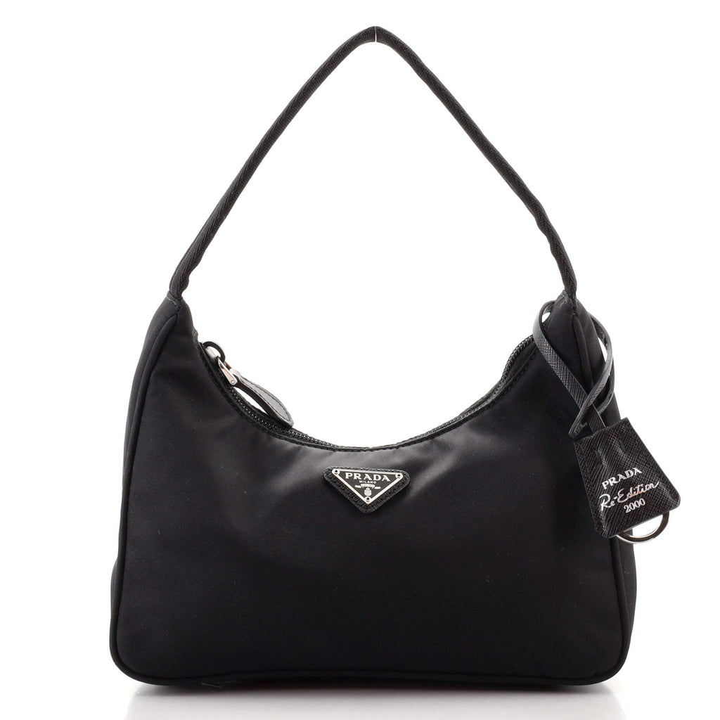 Re-Edition 2000 Hobo Tessuto Mini