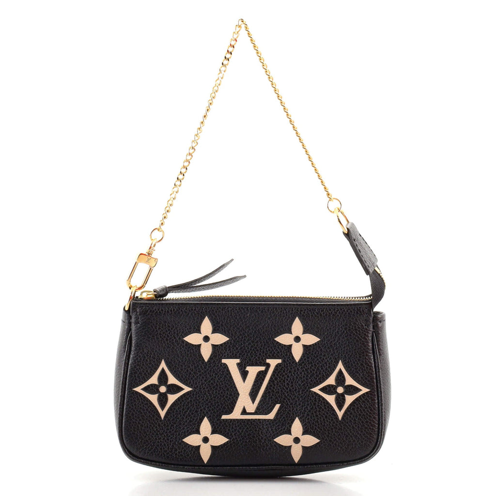 Pochette Accessoires Bicolor Monogram Empreinte Giant Mini