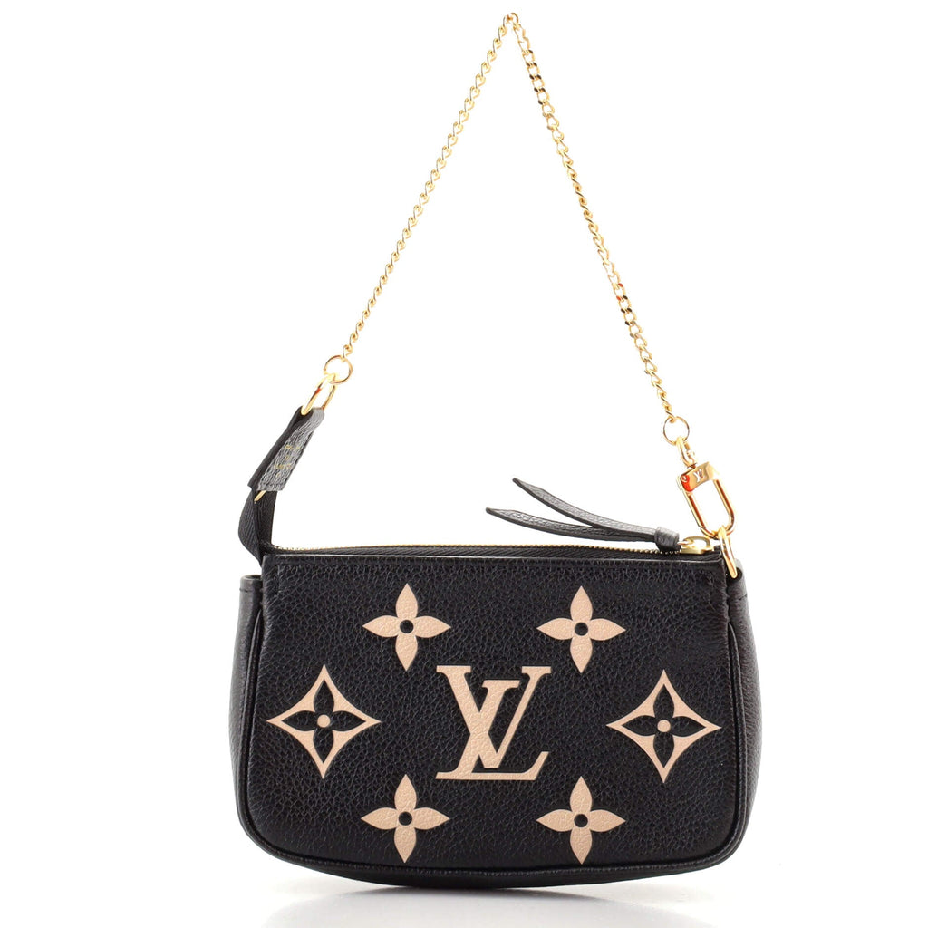 Pochette Accessoires Bicolor Monogram Empreinte Giant Mini