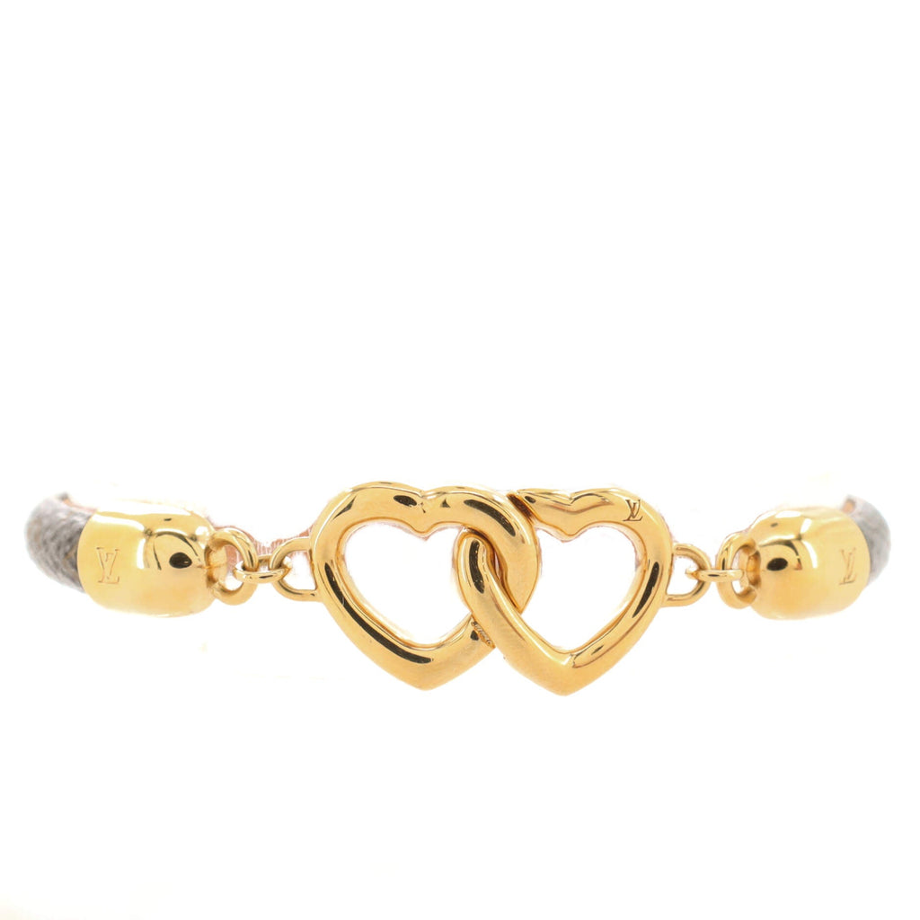 Say Yes Bracelet Monogram Canvas with Metal