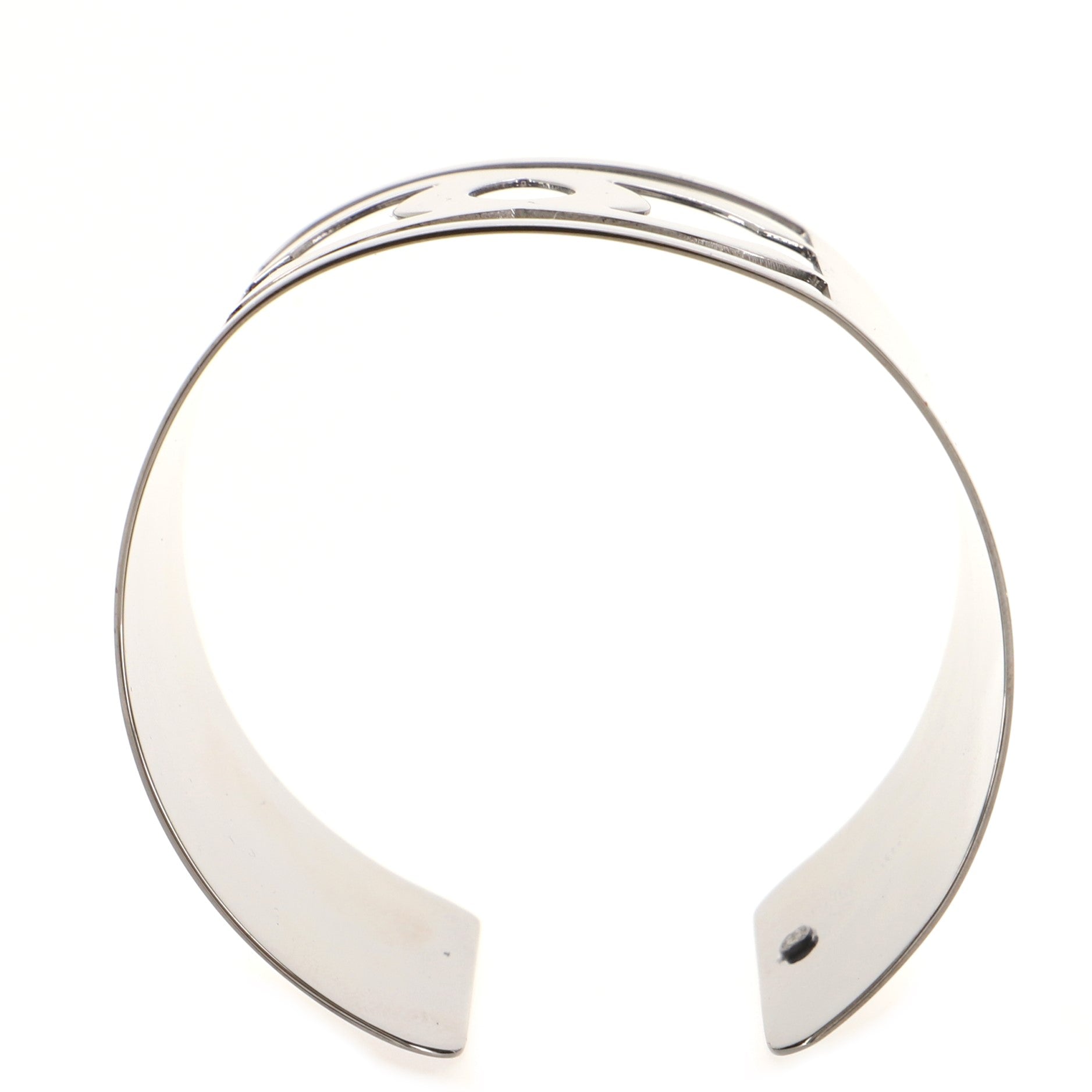 CC Cut-Out Cuff Bracelet Metal Wide