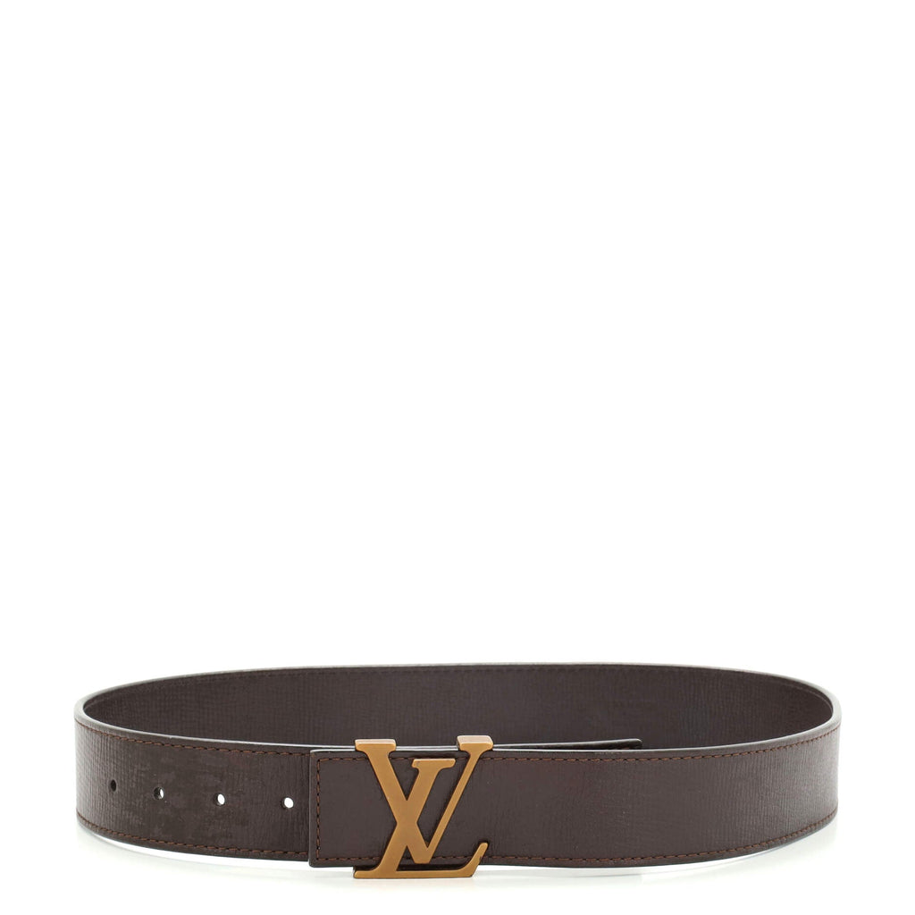 LV Initiales Belt Leather Medium 80