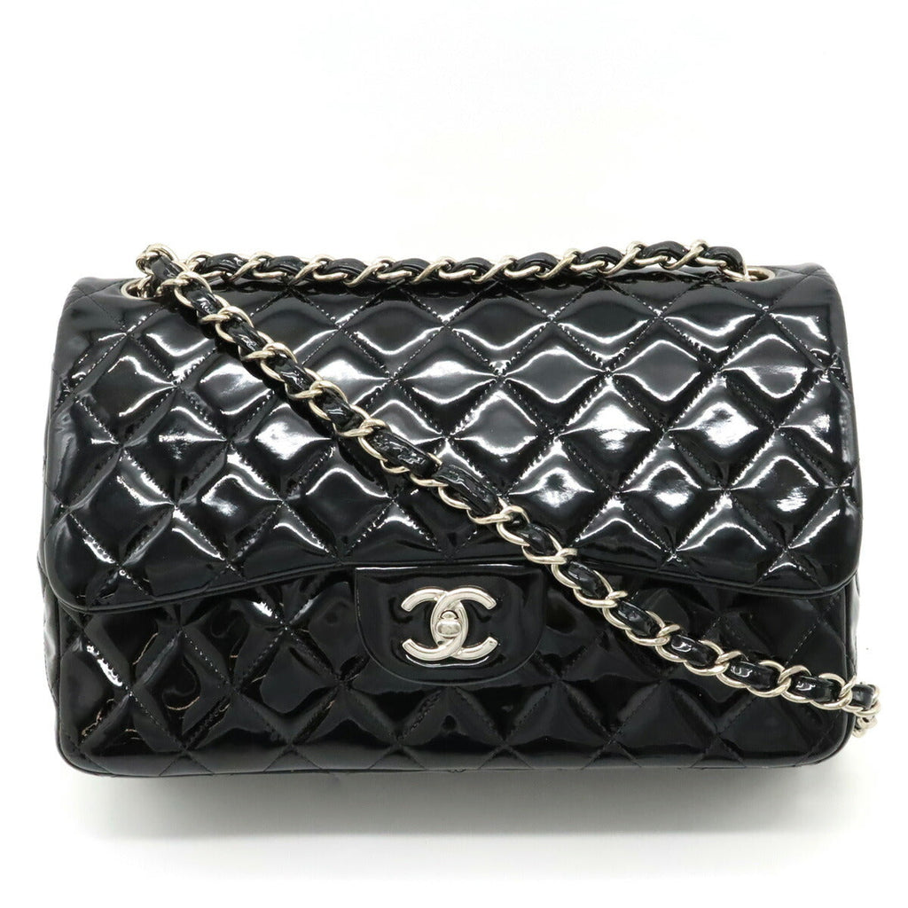 Chanel Matelassé30 Patent Leather Shoulder Bag