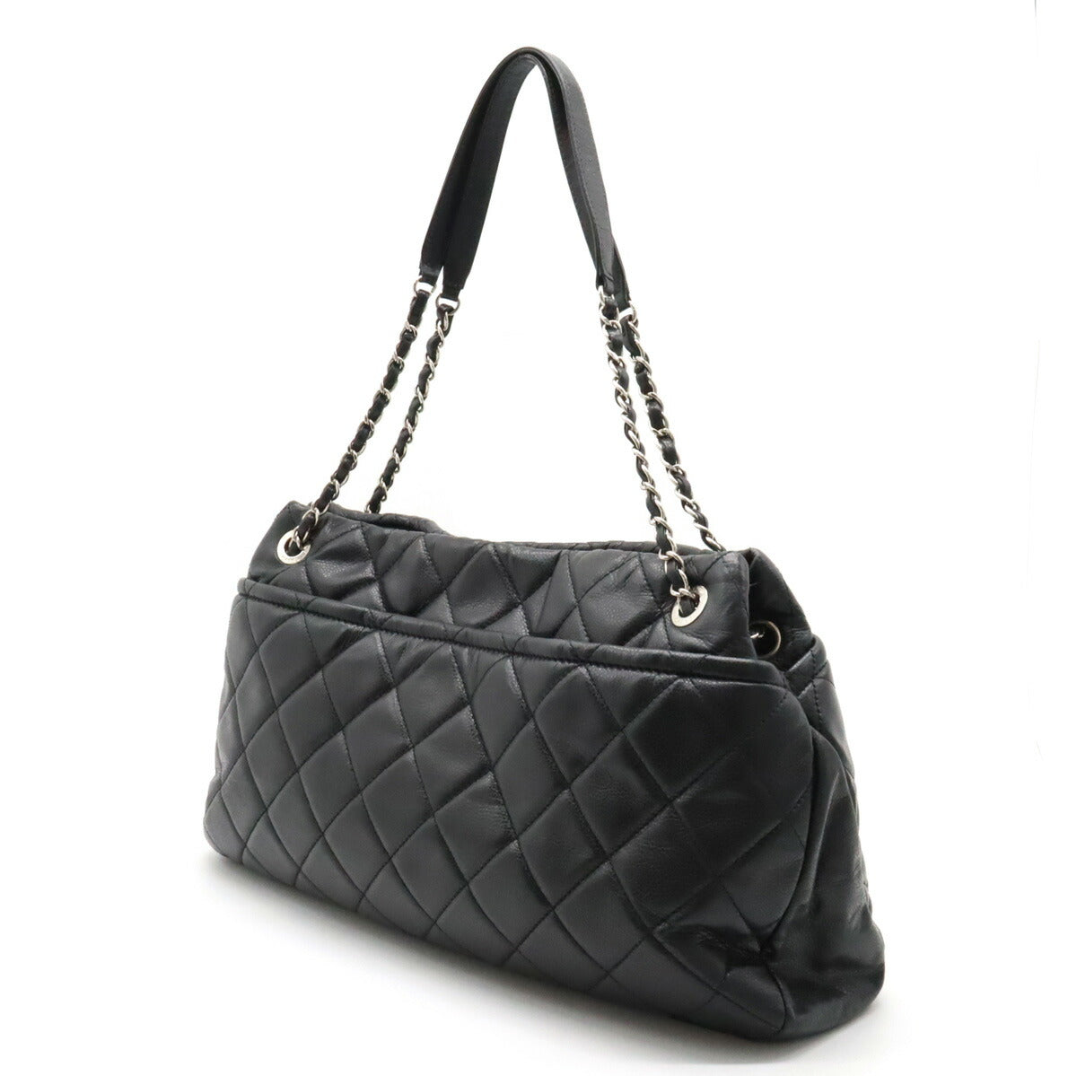 Chanel Caviar Skin Matelasse Coco Mark 2way Tote Bag A67292