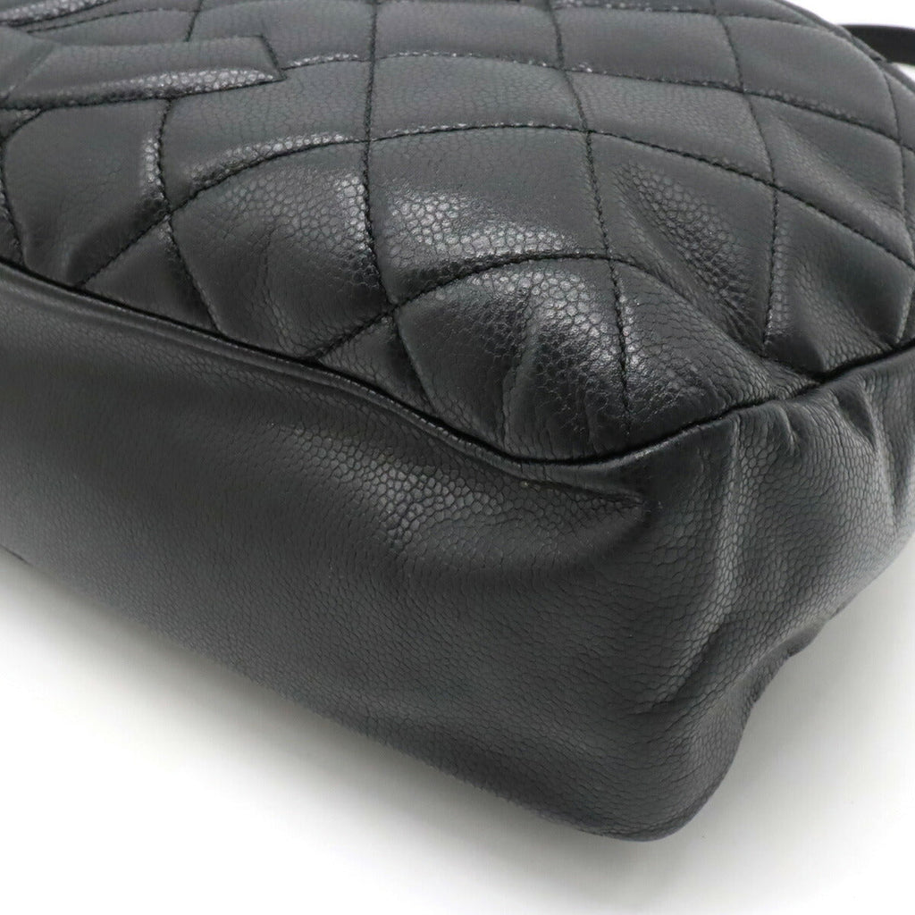 Chanel Caviar Skin Matelasse Coco Mark 2way Tote Bag A67292