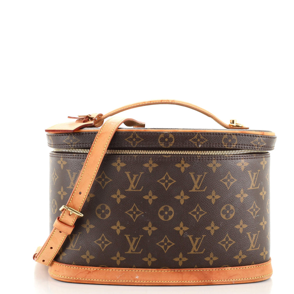 Nice Train Case Monogram Canvas