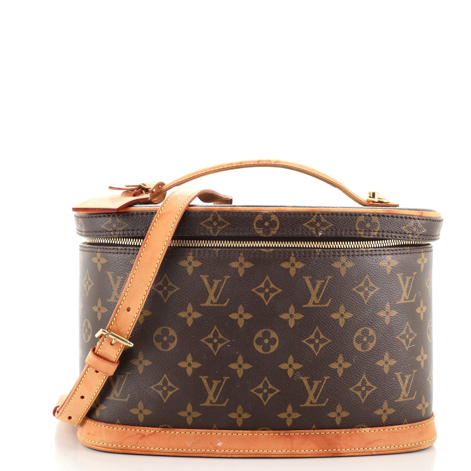 Nice Train Case Monogram Canvas