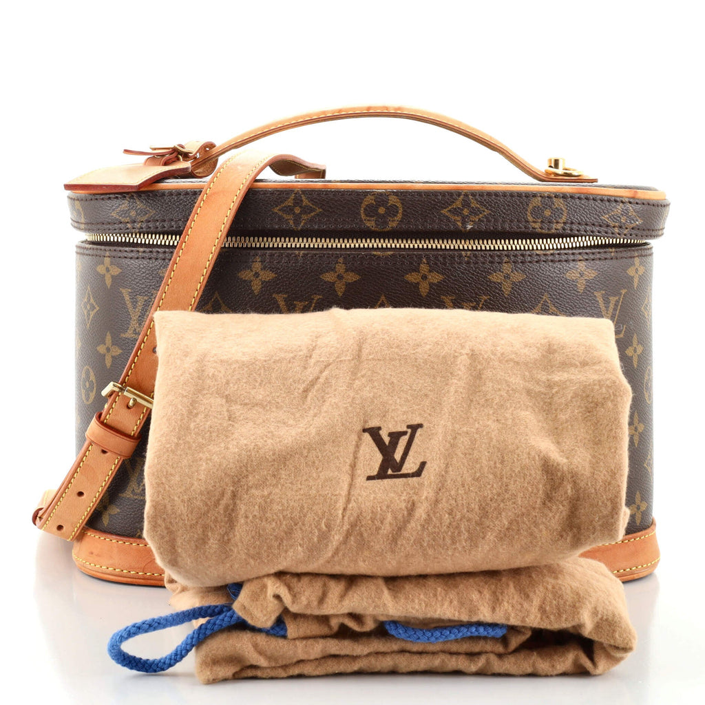 Nice Train Case Monogram Canvas