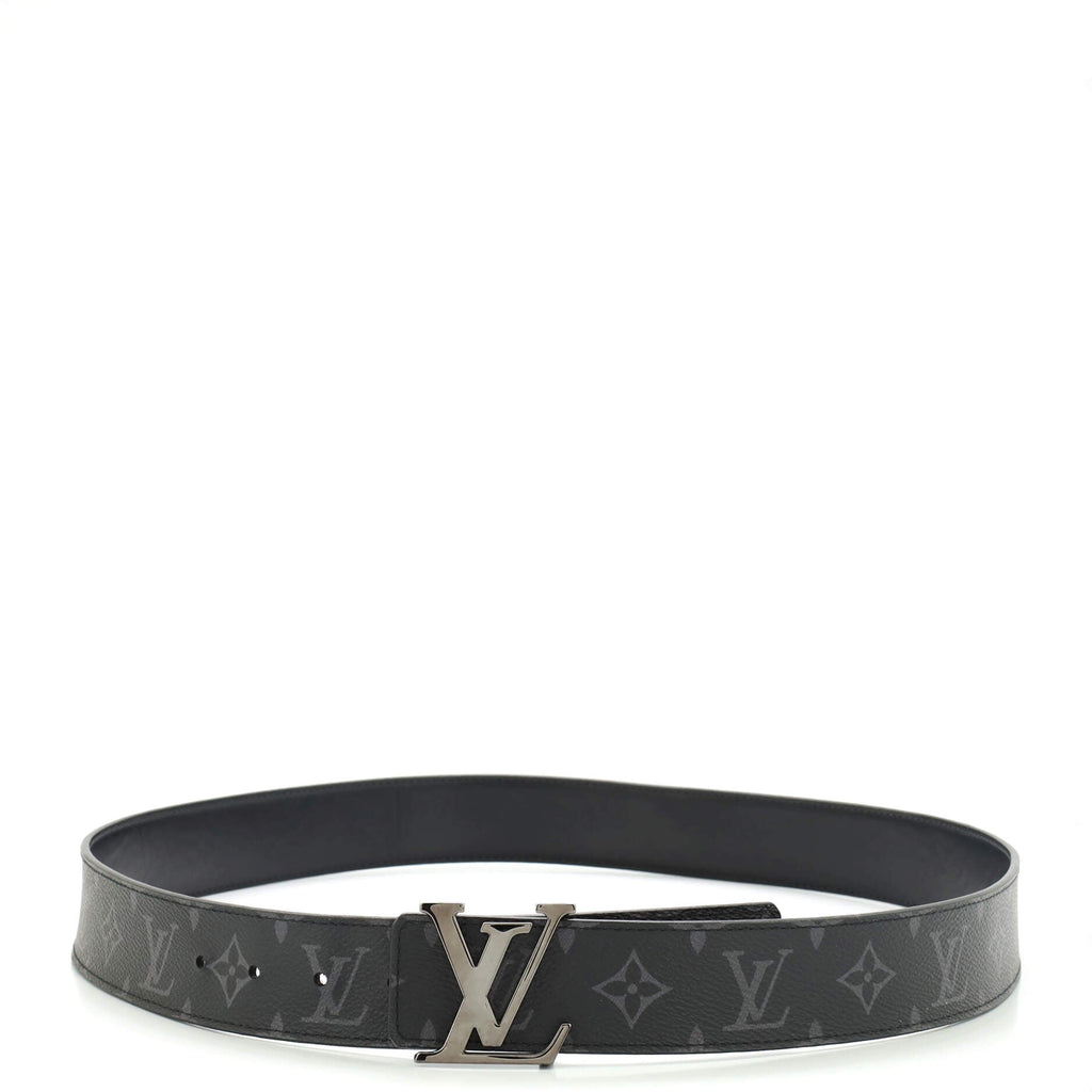 LV Initiales Reversible Belt Monogram Eclipse Canvas Wide 105