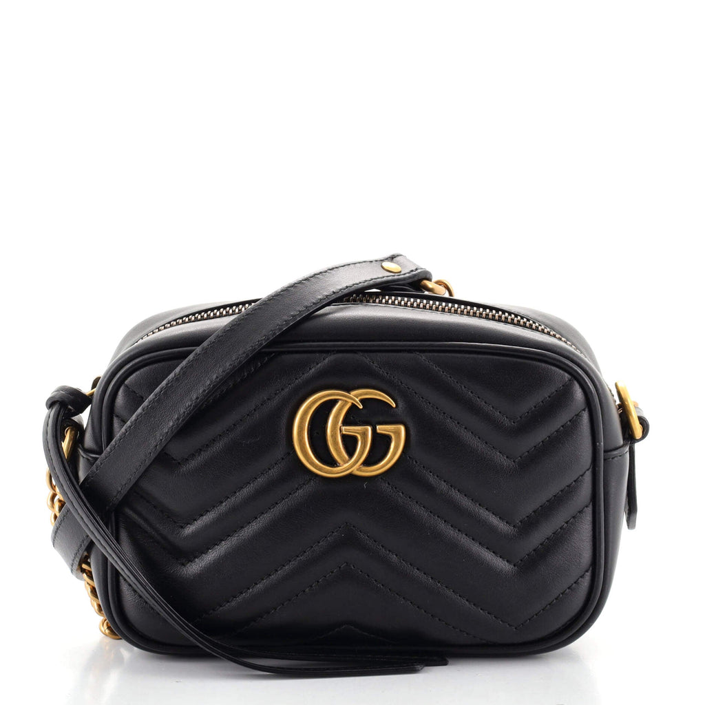 GG Marmont Shoulder Bag Matelasse Leather Mini