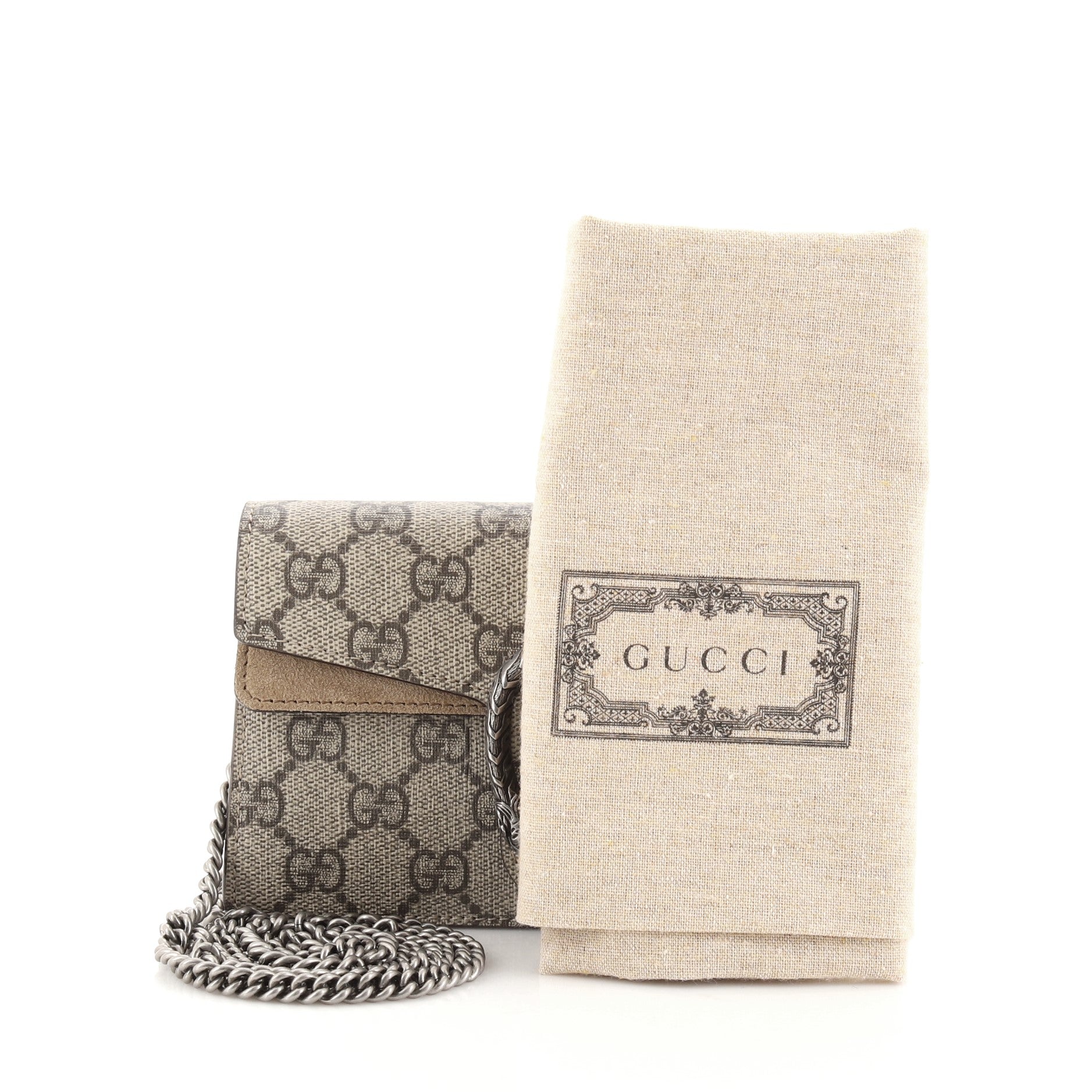 Dionysus Bag GG Coated Canvas Super Mini