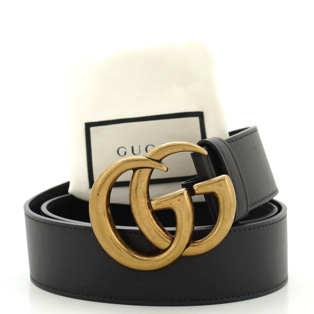 GG Marmont Belt Leather Wide 85