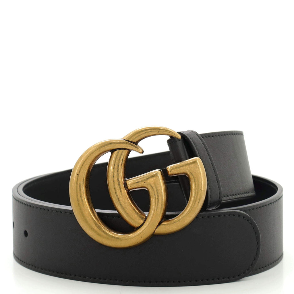 GG Marmont Belt Leather Wide 85
