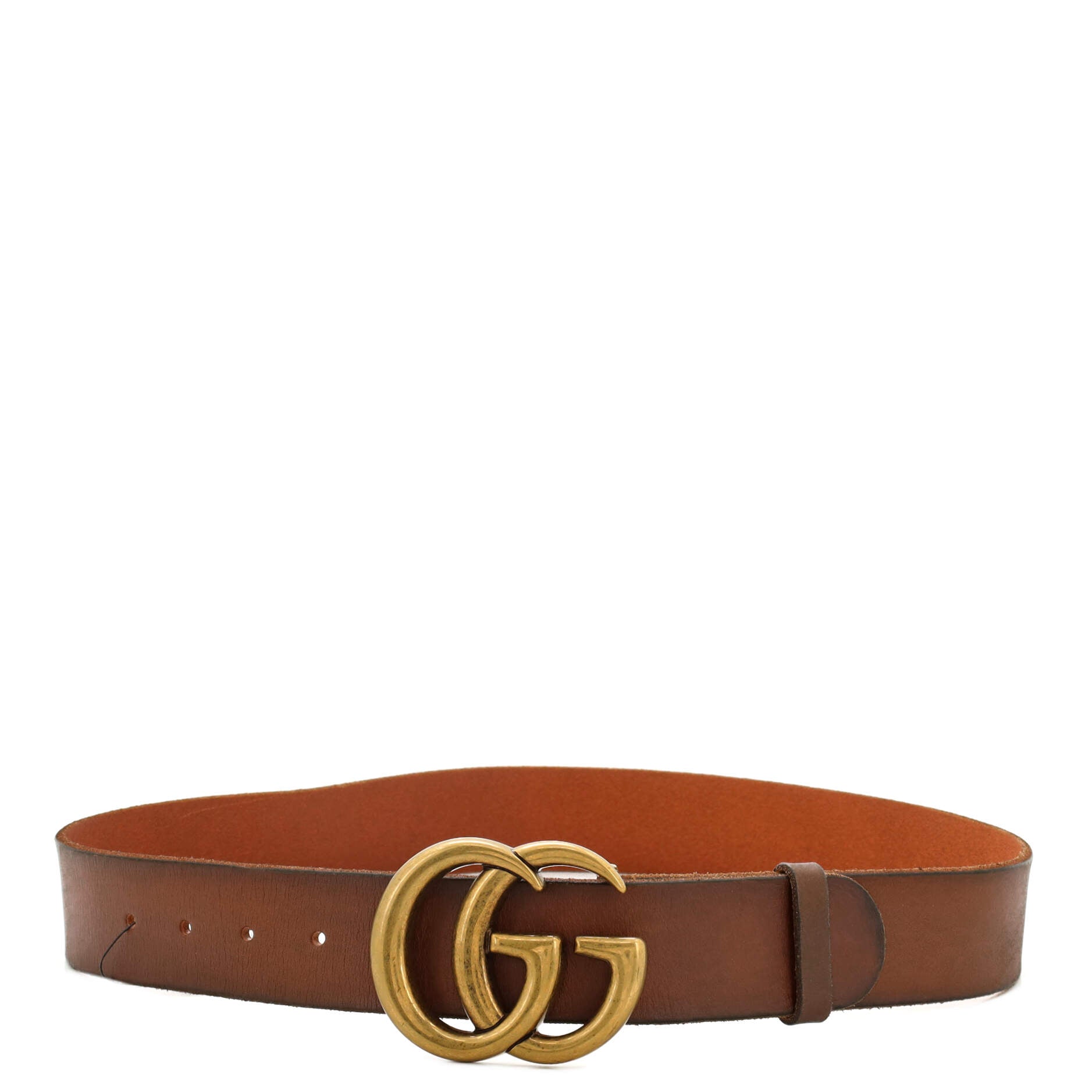 GG Marmont Belt Leather Wide 80