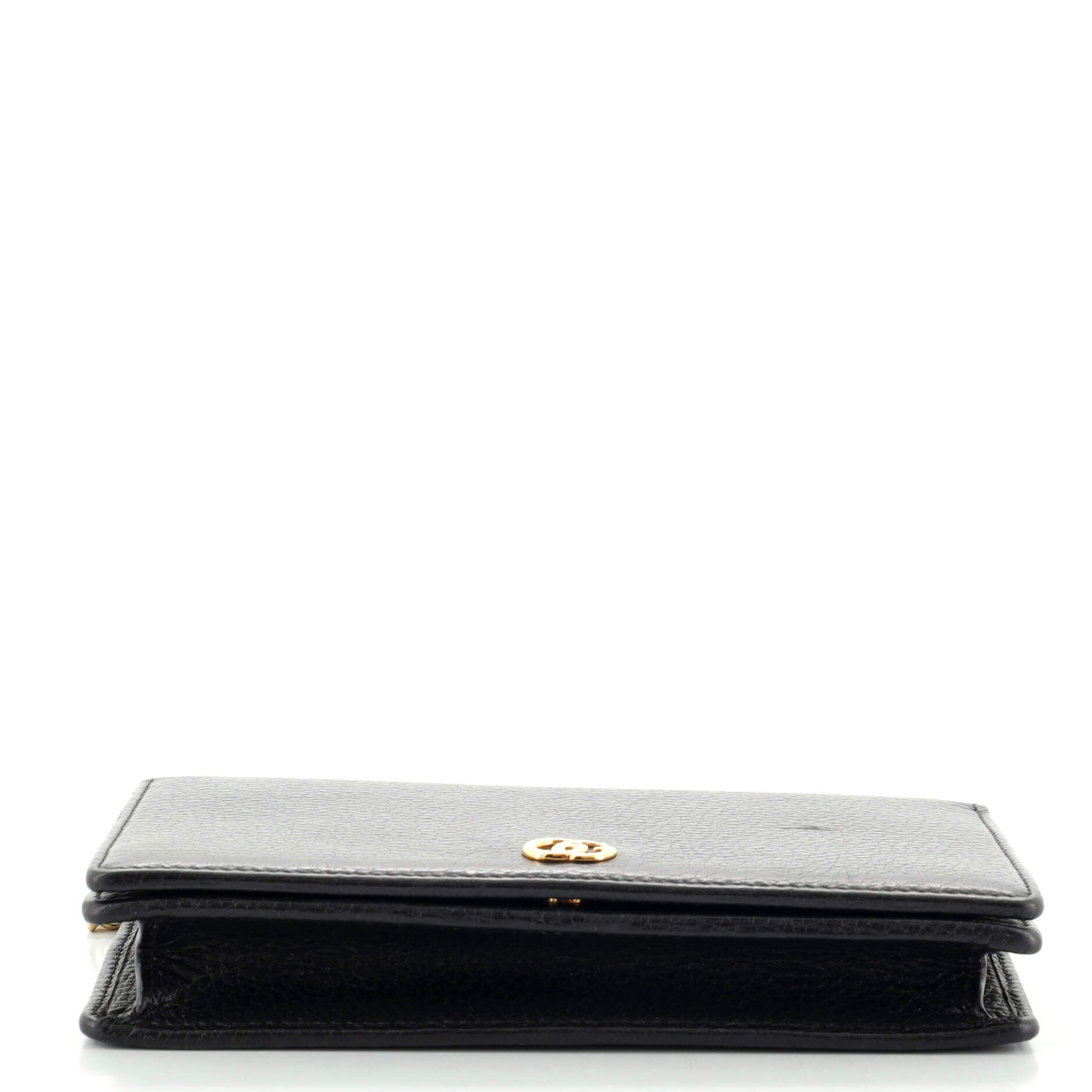 Petite GG Marmont Chain Wallet Leather Mini