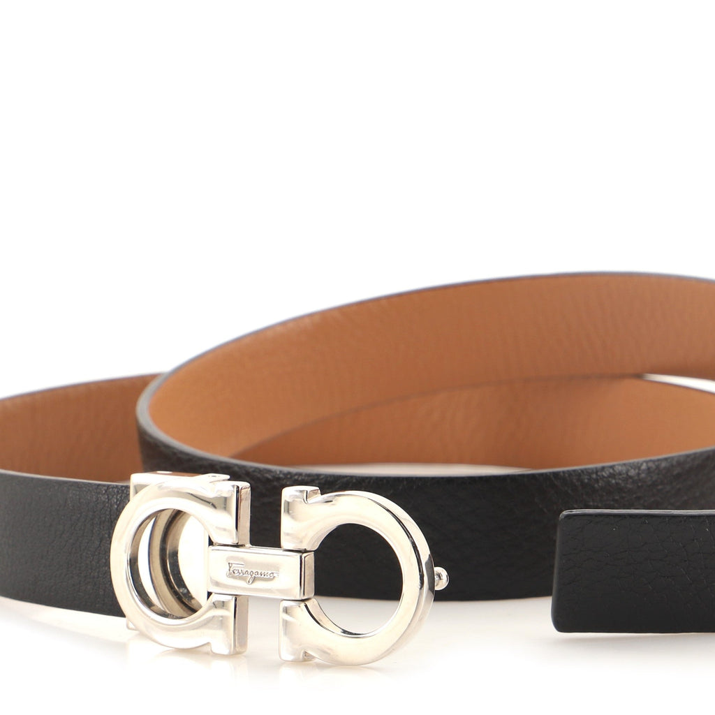 Gancini Reversible Belt Leather Medium 90