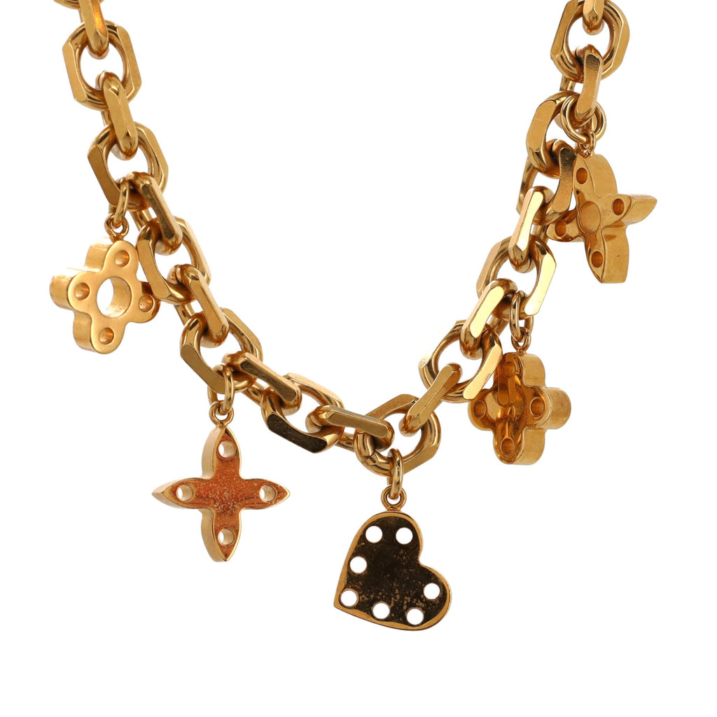 Hide and Seek Necklace Metal with Resin