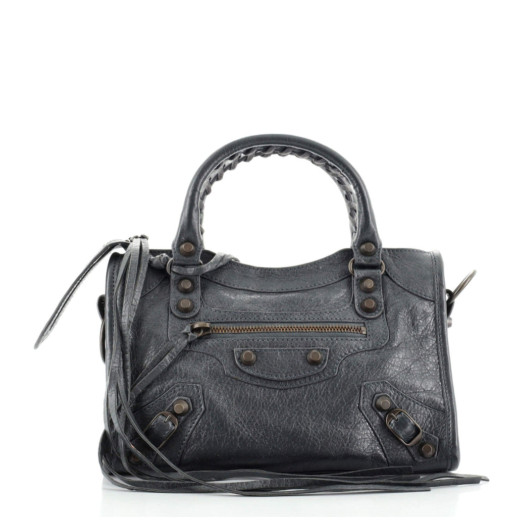City Classic Studs Bag Leather Mini