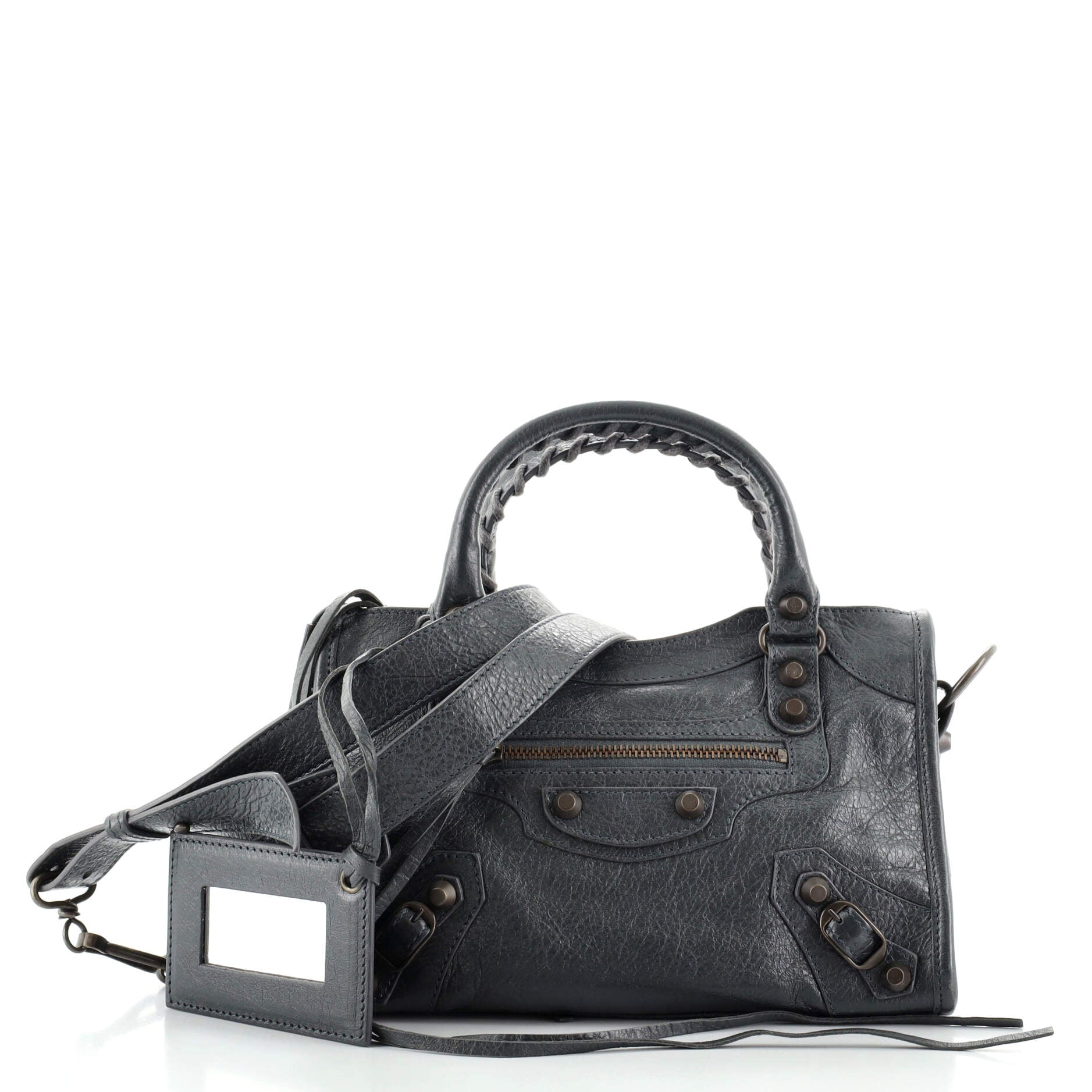 City Classic Studs Bag Leather Mini