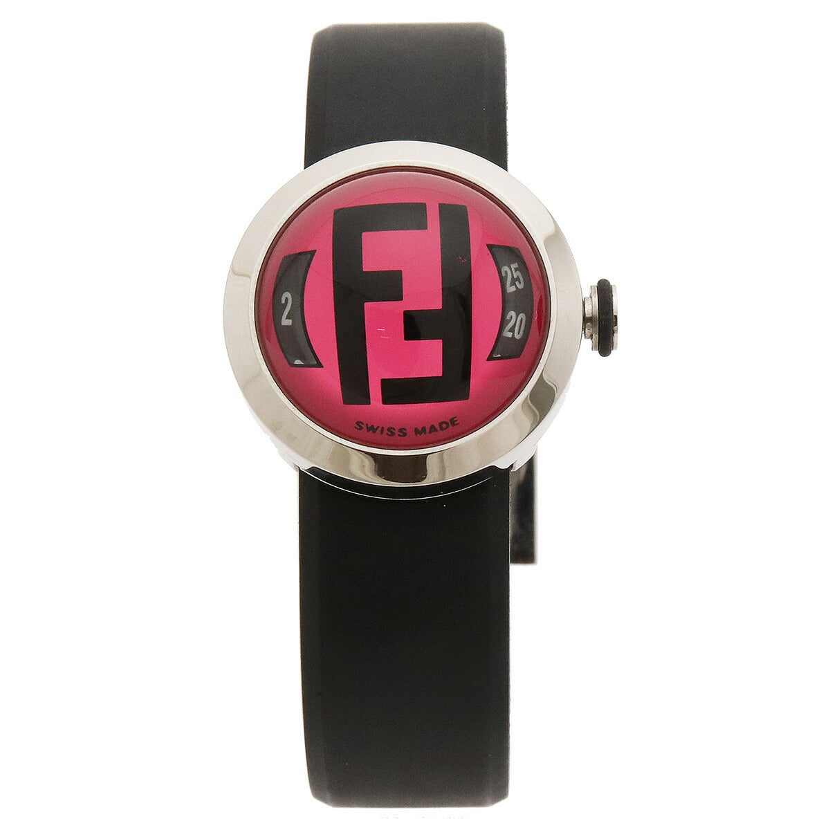 Fendi Pink Dial Boostra Quartz Watch 8010L