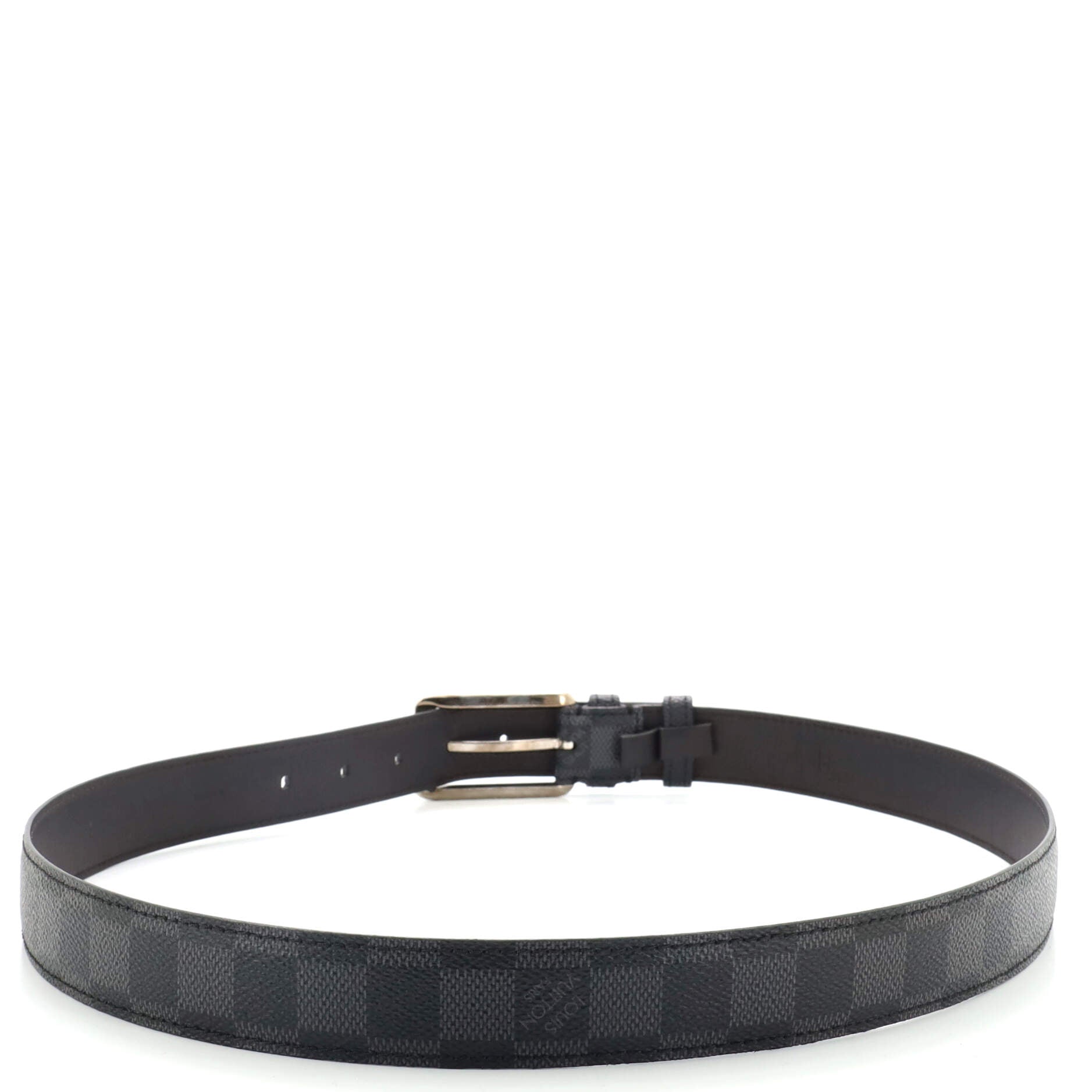 Ceinture Force Belt Damier Graphite Medium 95