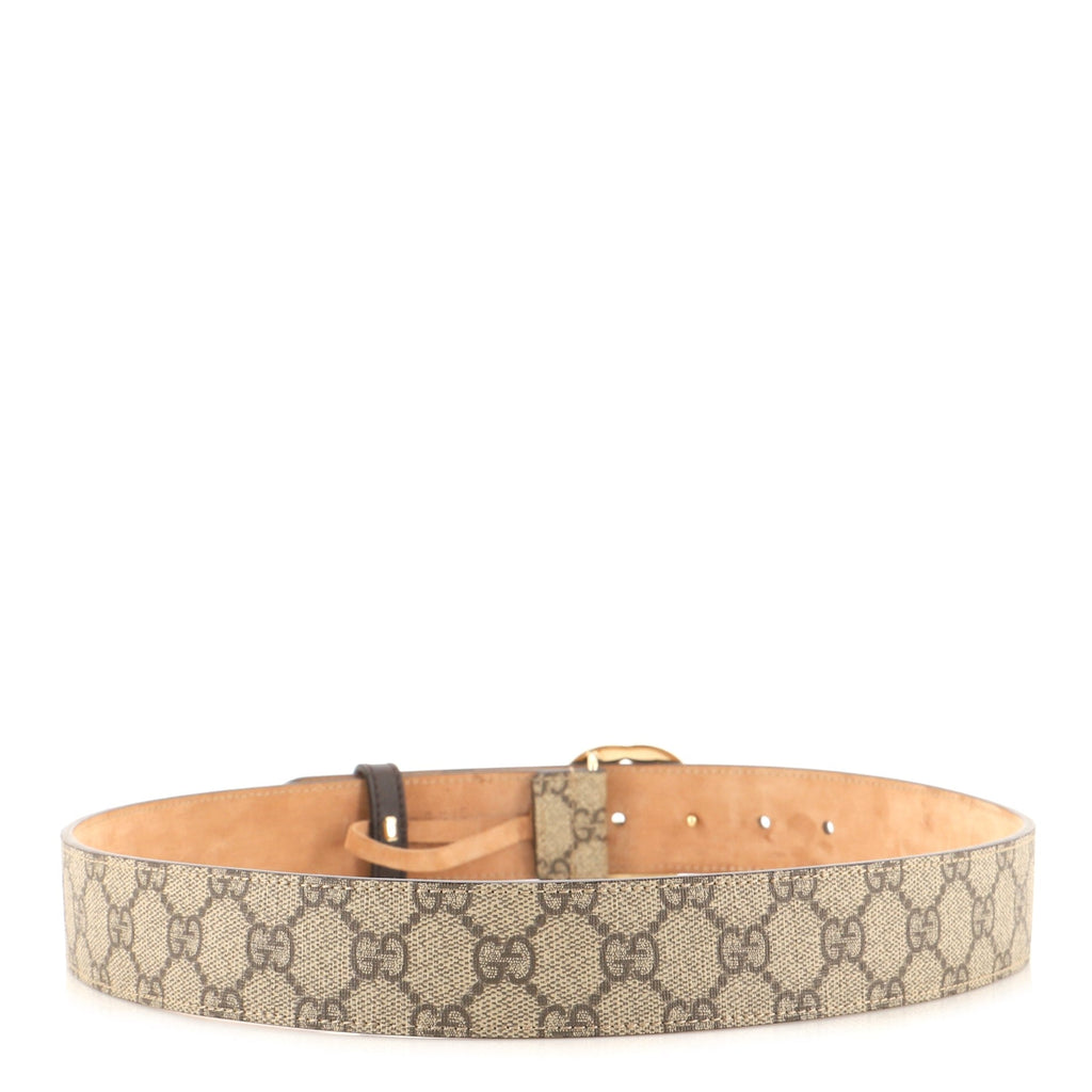 Interlocking G Belt GG Coated Canvas Wide 85