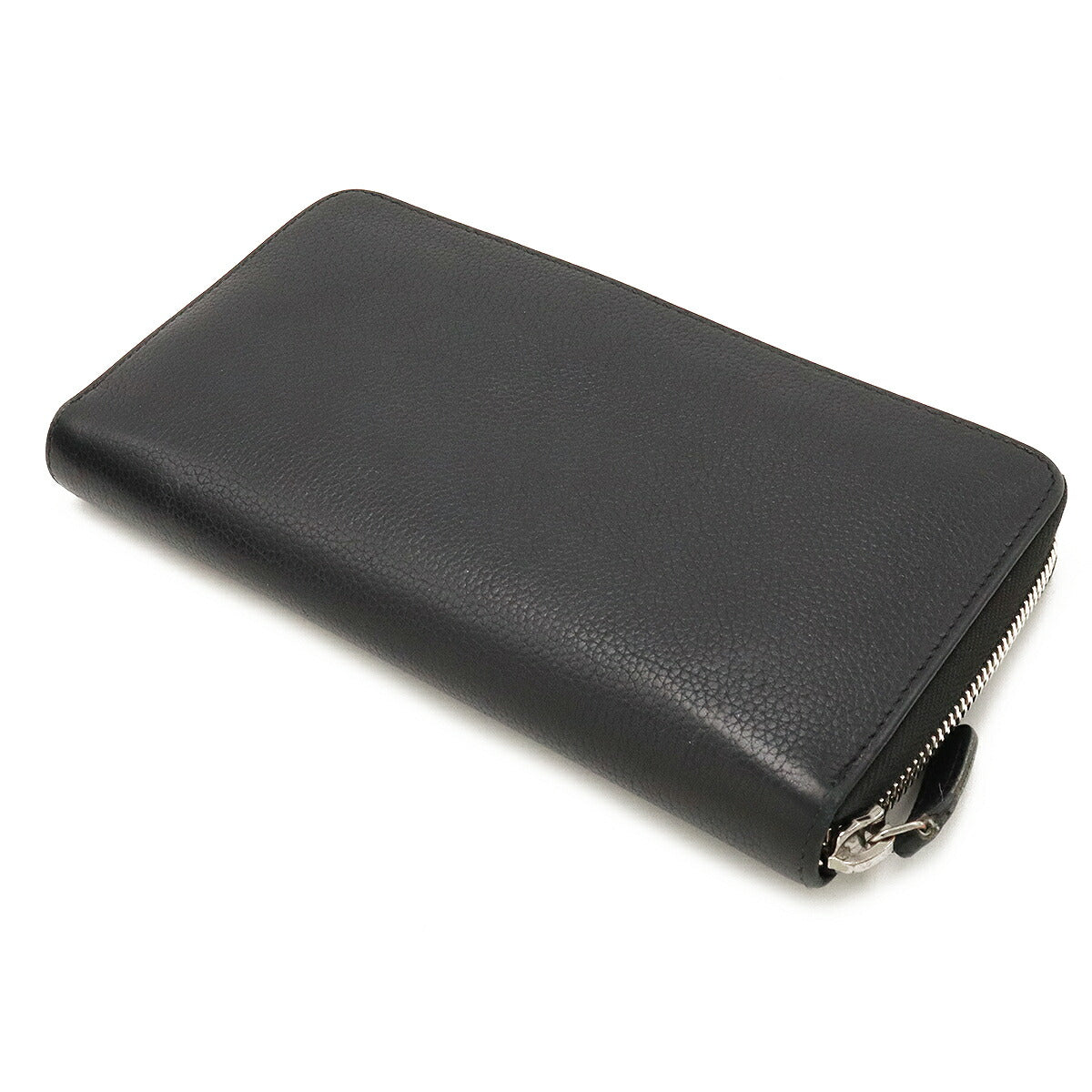 Chanel Coco Mark Leather Long Wallet