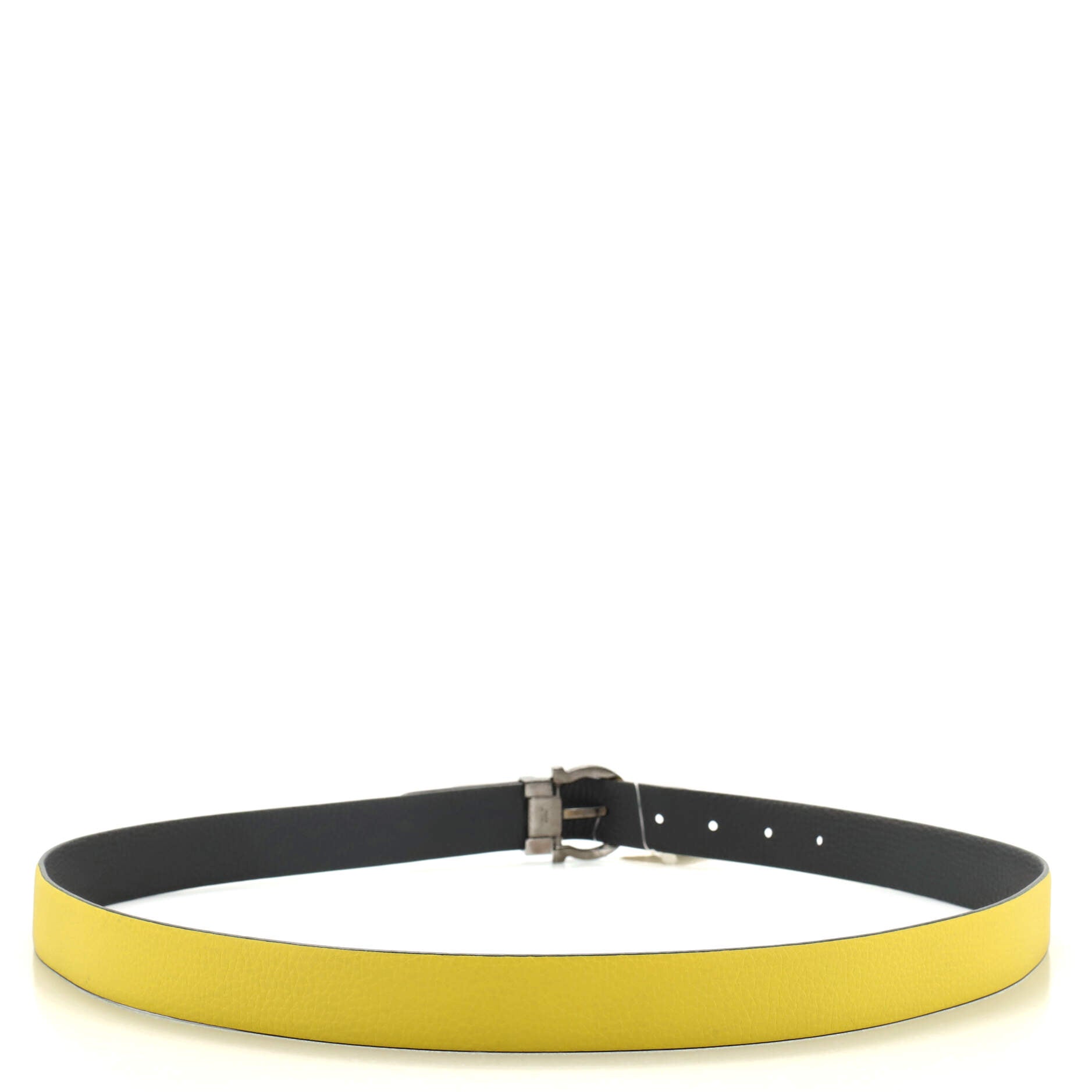 Gancini Buckle Reversible Belt Leather Medium 110