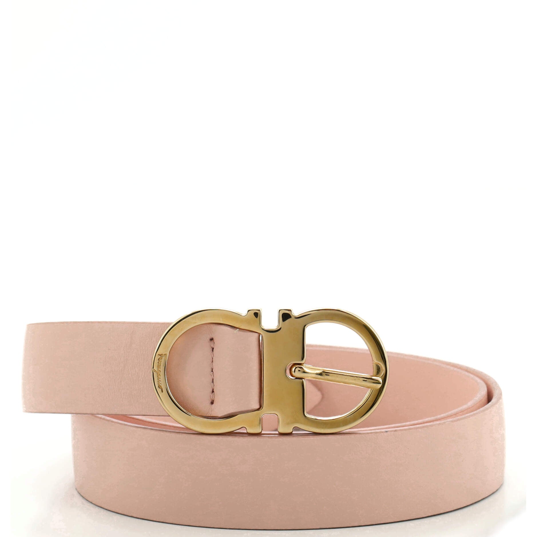 Gancini Belt Leather Medium 85