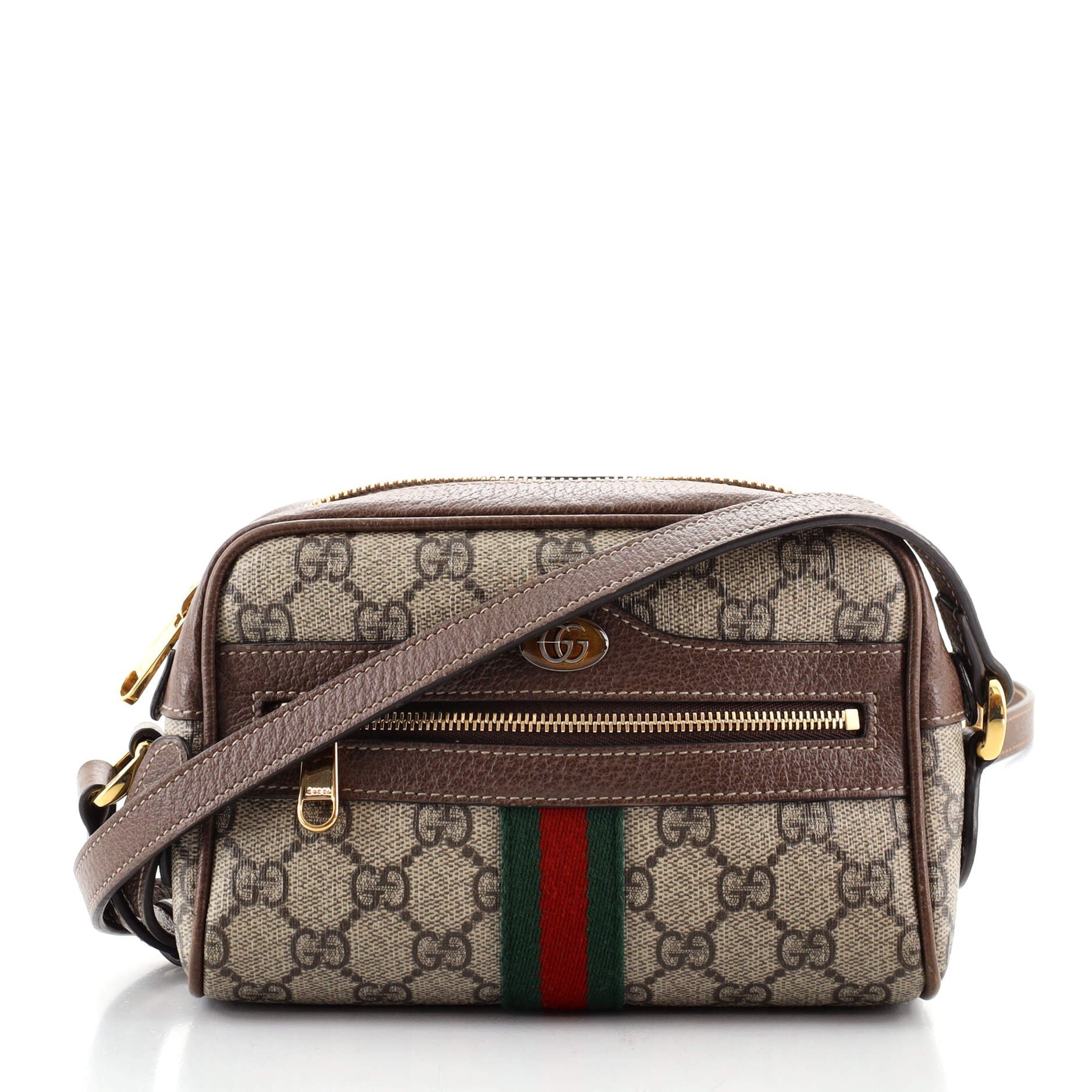 Ophidia Shoulder Bag GG Coated Canvas Mini