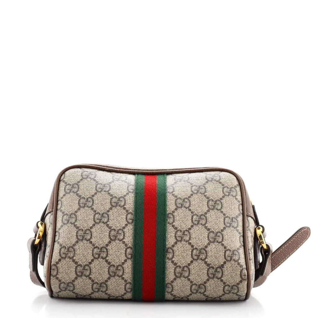 Ophidia Shoulder Bag GG Coated Canvas Mini