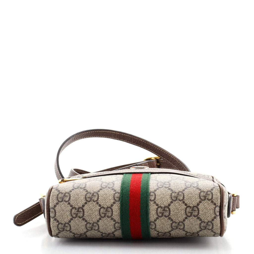 Ophidia Shoulder Bag GG Coated Canvas Mini