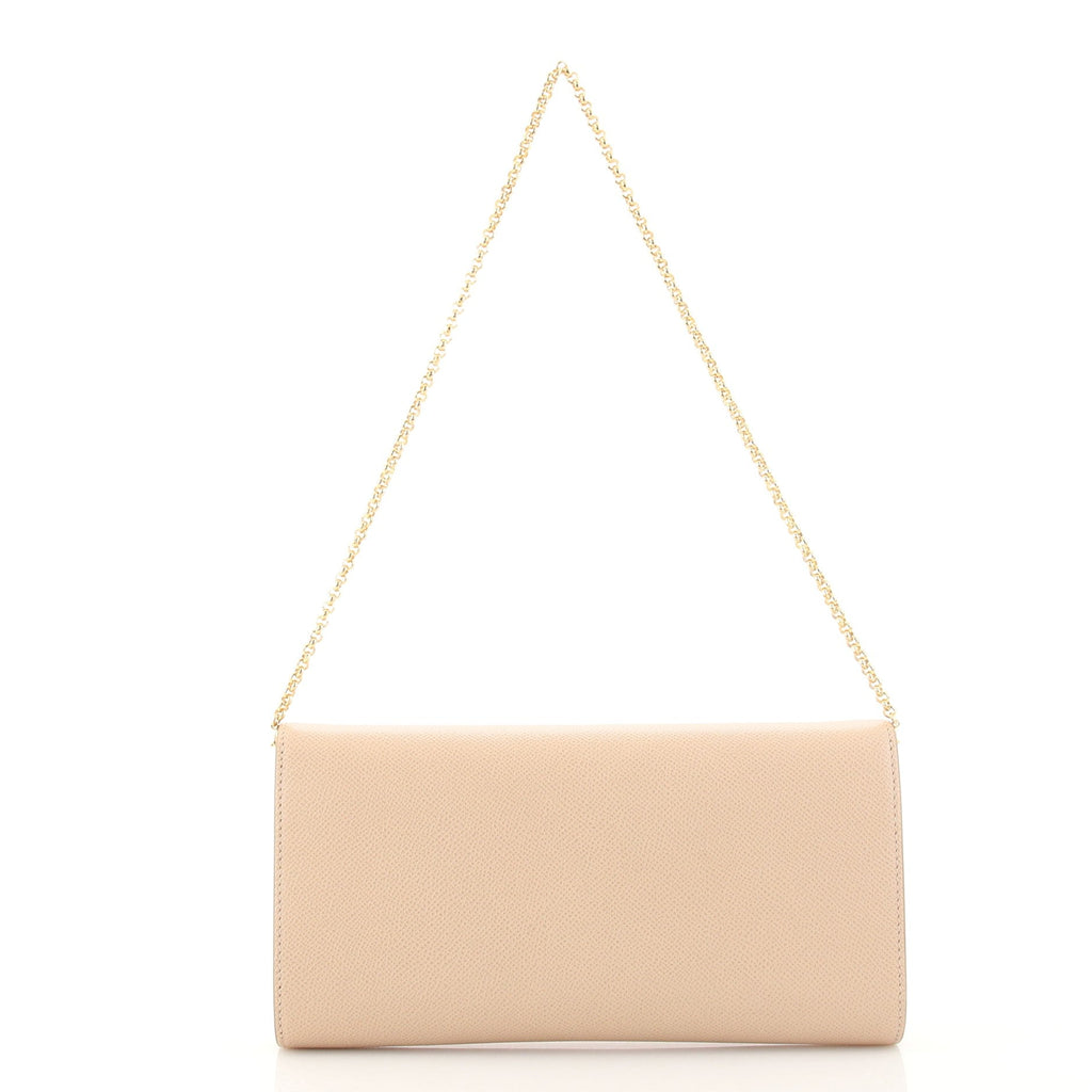 Gancini Clip Clutch Leather Mini