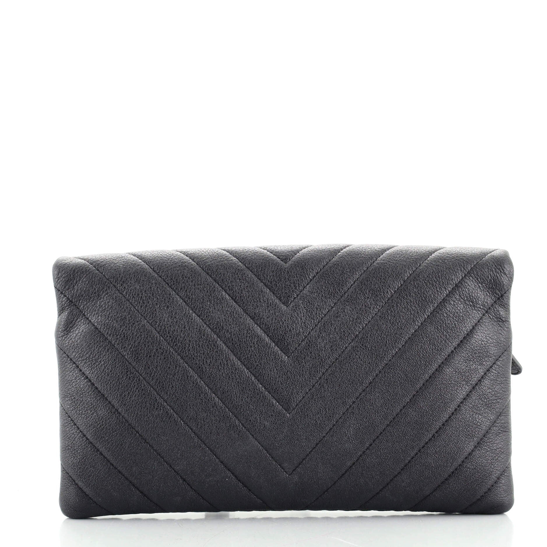 Beauty CC Clutch Chevron Calfskin