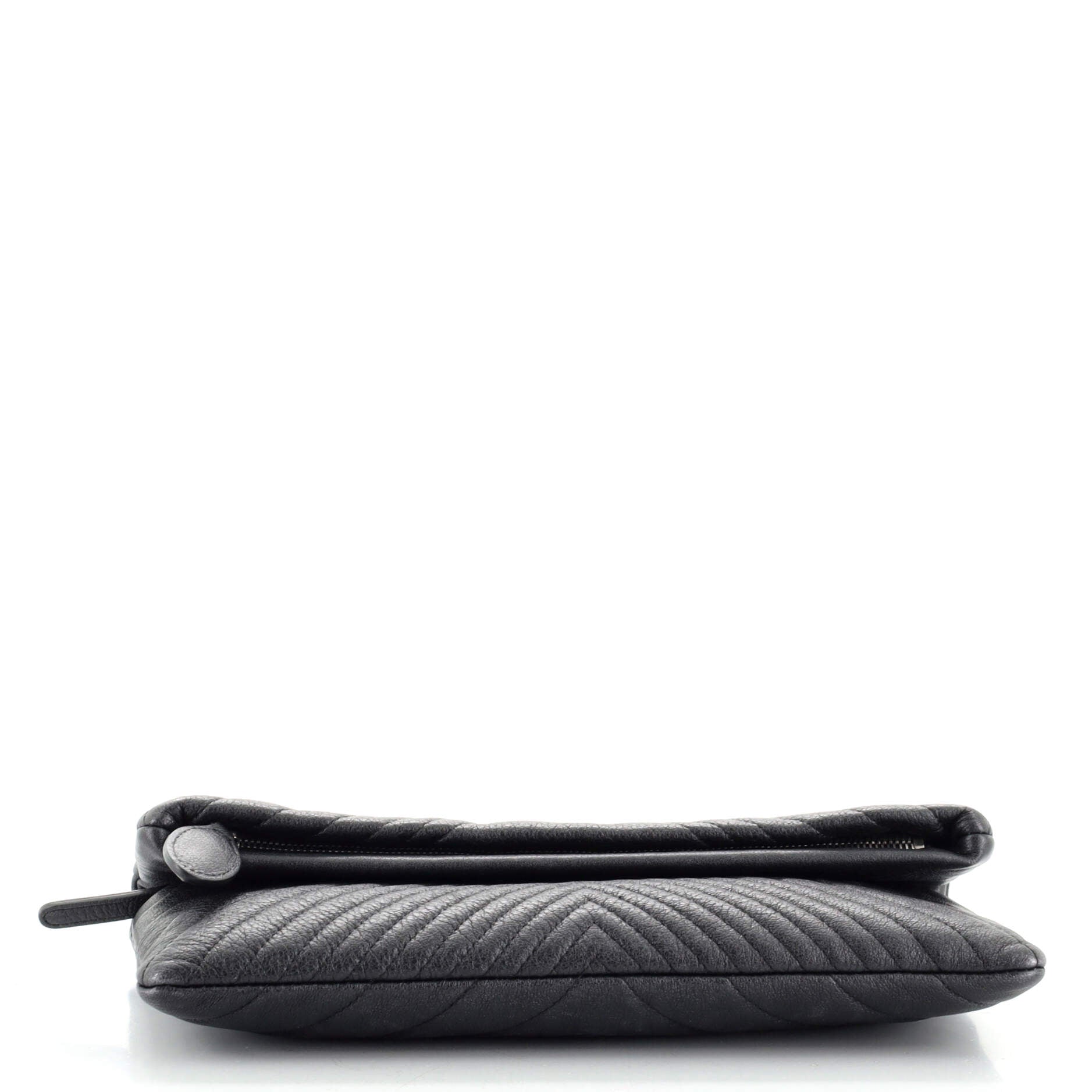 Beauty CC Clutch Chevron Calfskin