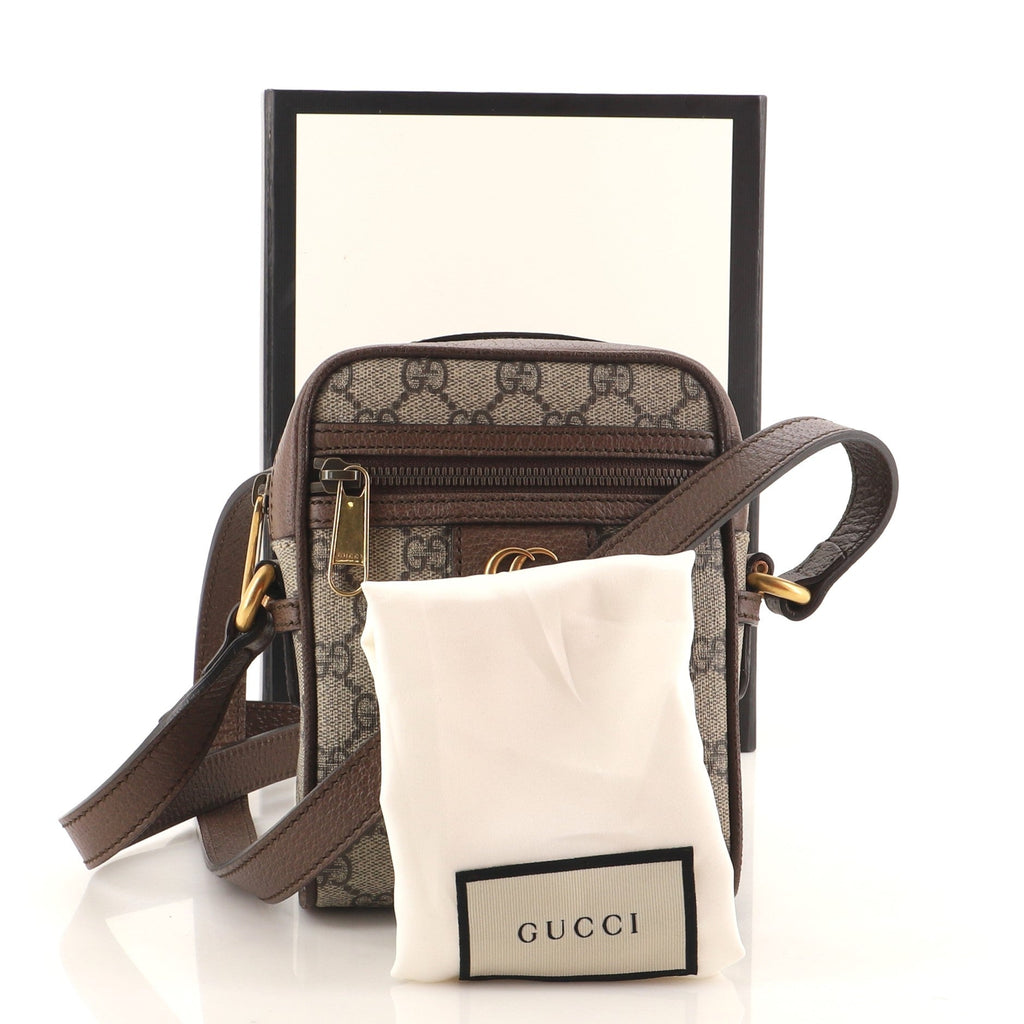 Ophidia Messenger Bag GG Coated Canvas Mini