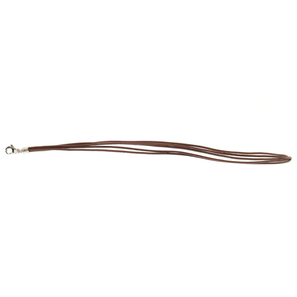 Multistrand Necklace Cord with Metal