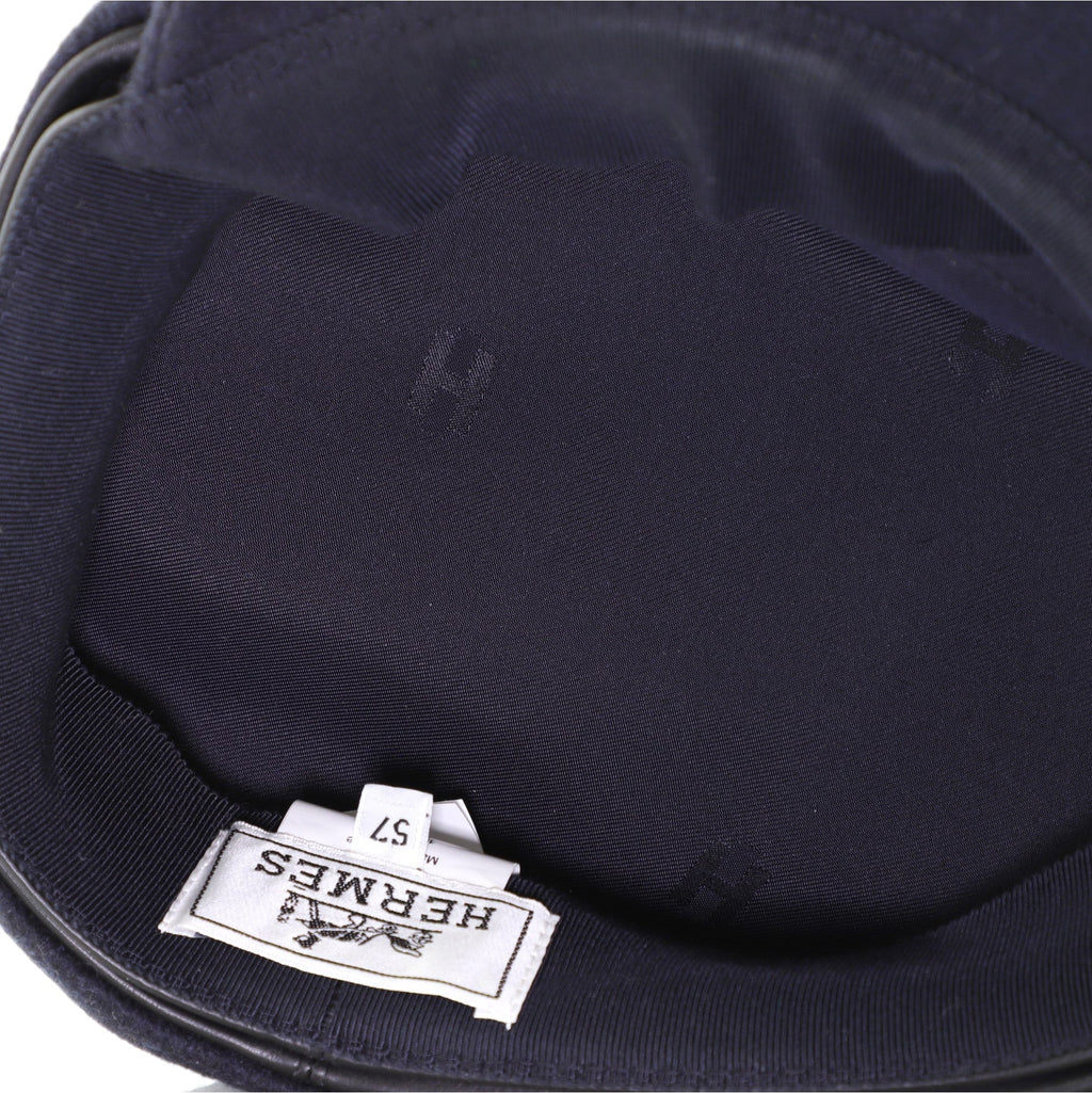 Dani Cap Wool with Leather Medium