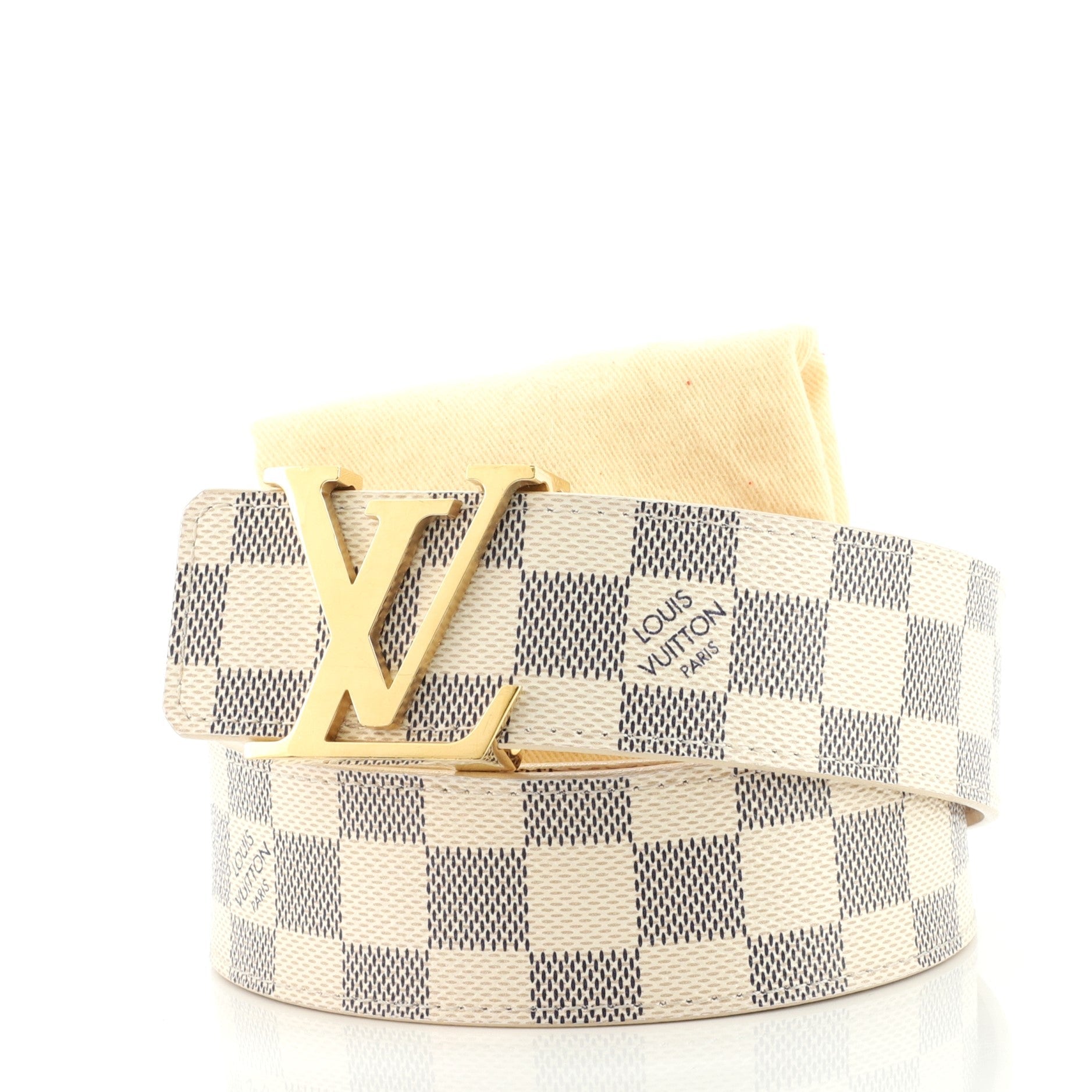 LV Initiales Belt Damier Wide 90
